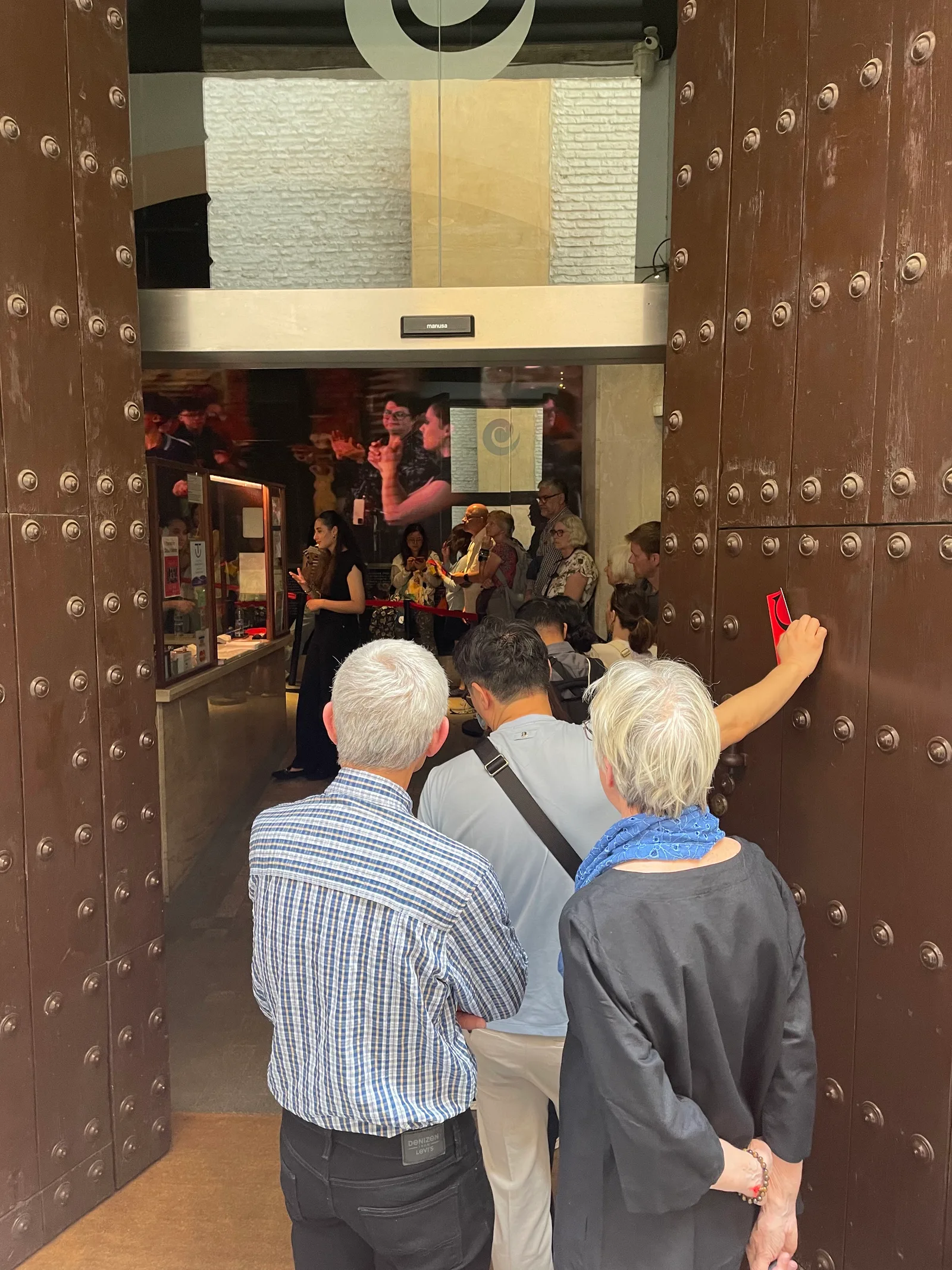 Interior at Flamenco Dance Museum Seville — travel photo