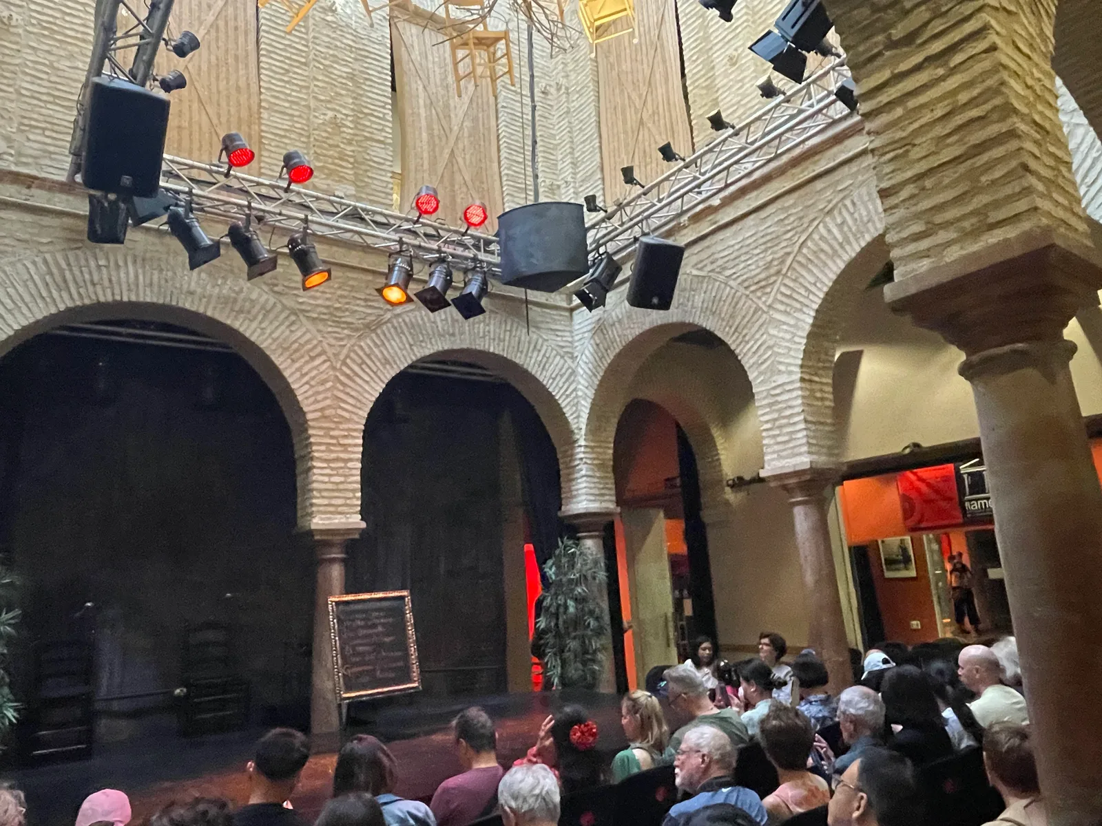 Atmosphere at Flamenco Dance Museum Seville — travel photo