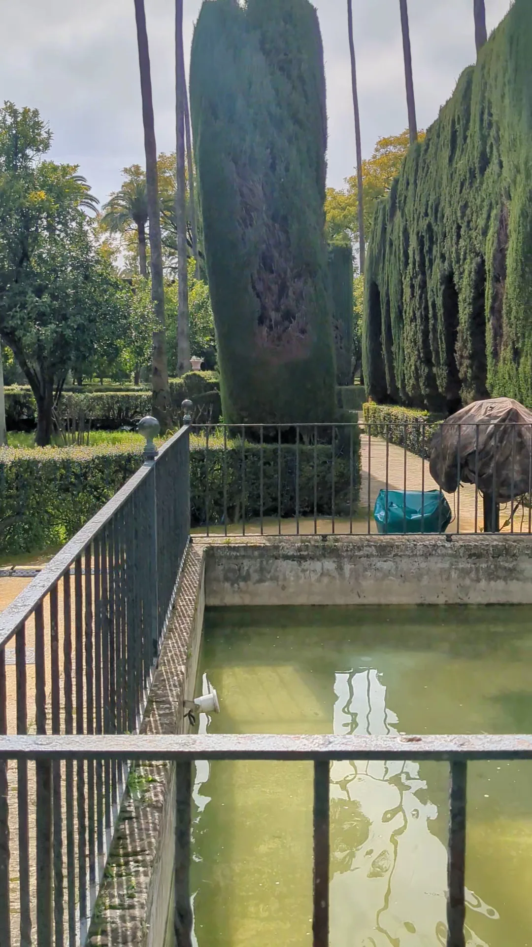 Main view at Garden of the Galley Seville — travel photo