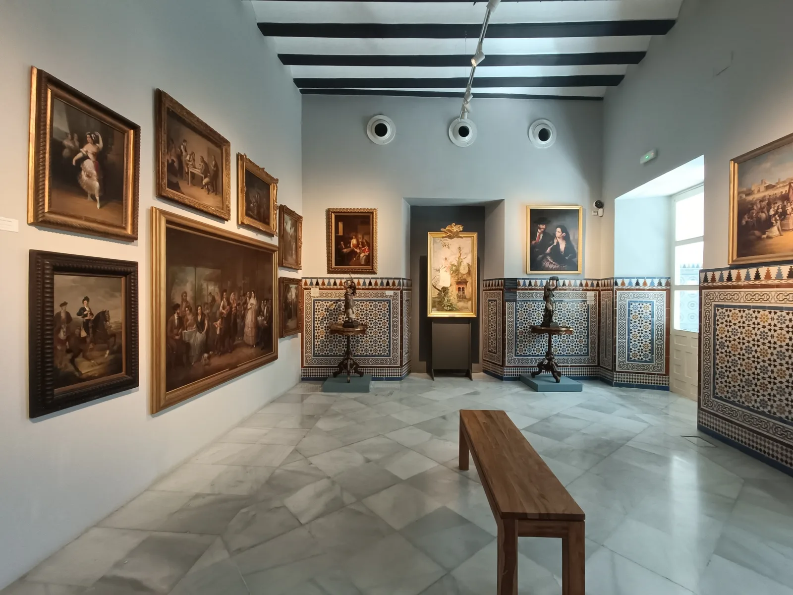Main view at House Fabiola-Mariano Bellver Donation Seville — travel photo