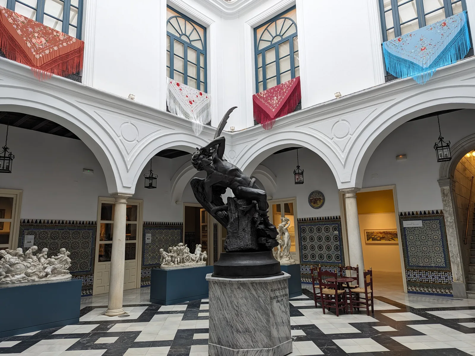 Atmosphere at House Fabiola-Mariano Bellver Donation Seville — travel photo