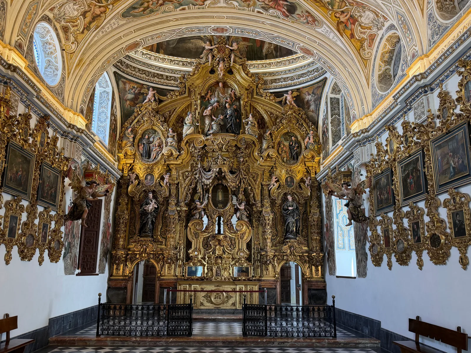 Details at Iglesia de San Luis de los Franceses Seville — travel photo