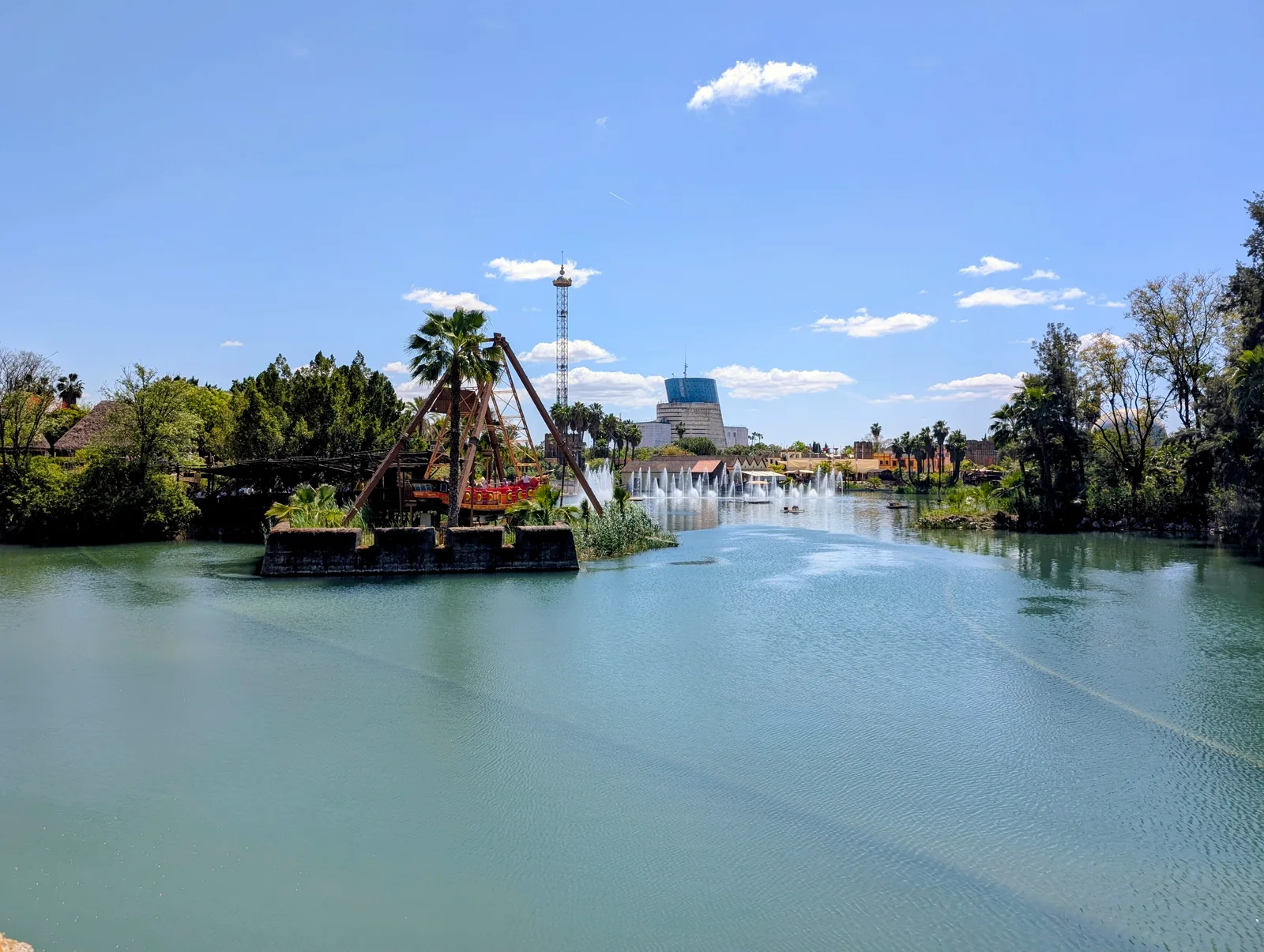 Interior at Isla Mágica Seville — travel photo