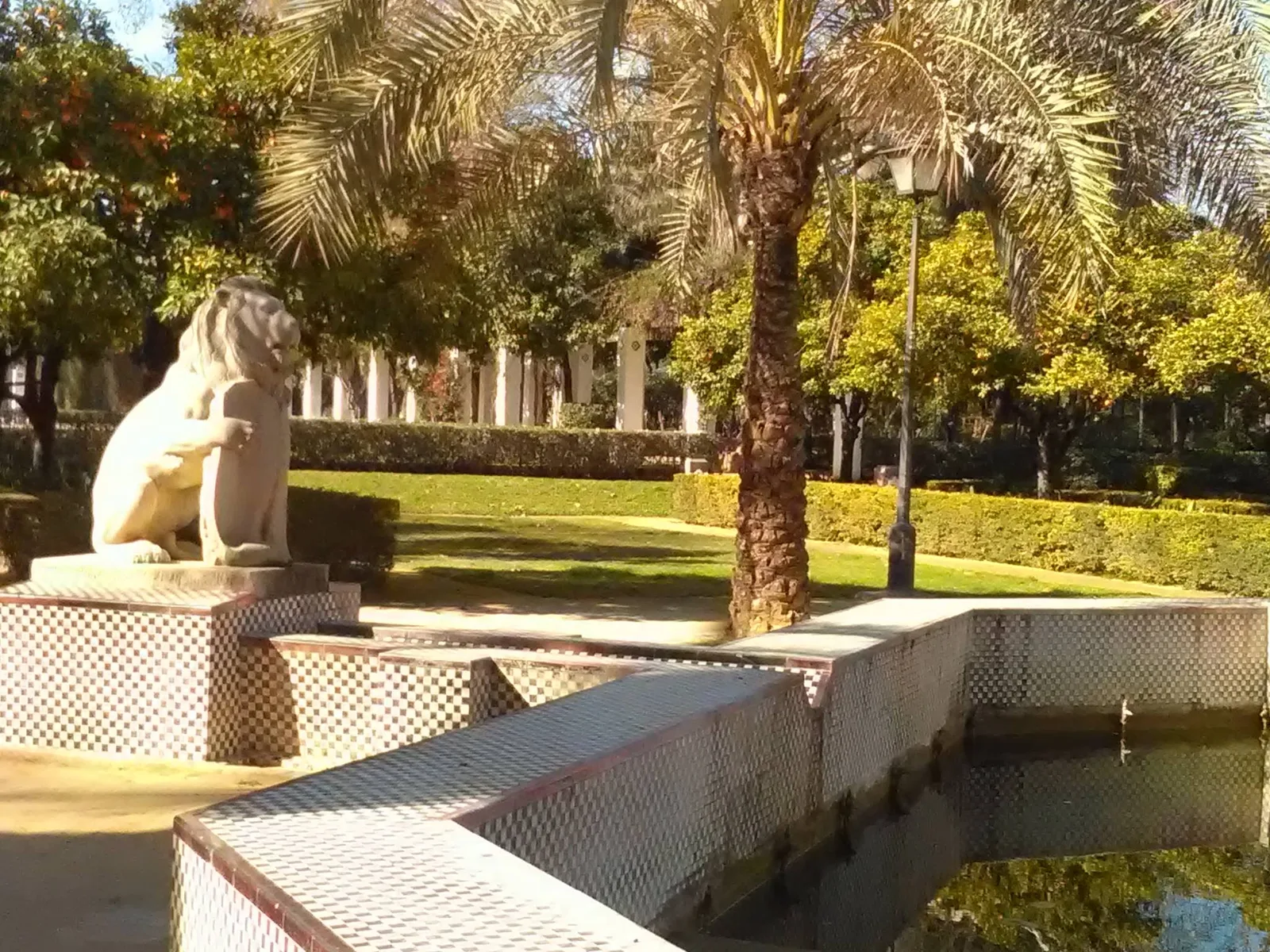 Main view at Leones Garden Seville — travel photo