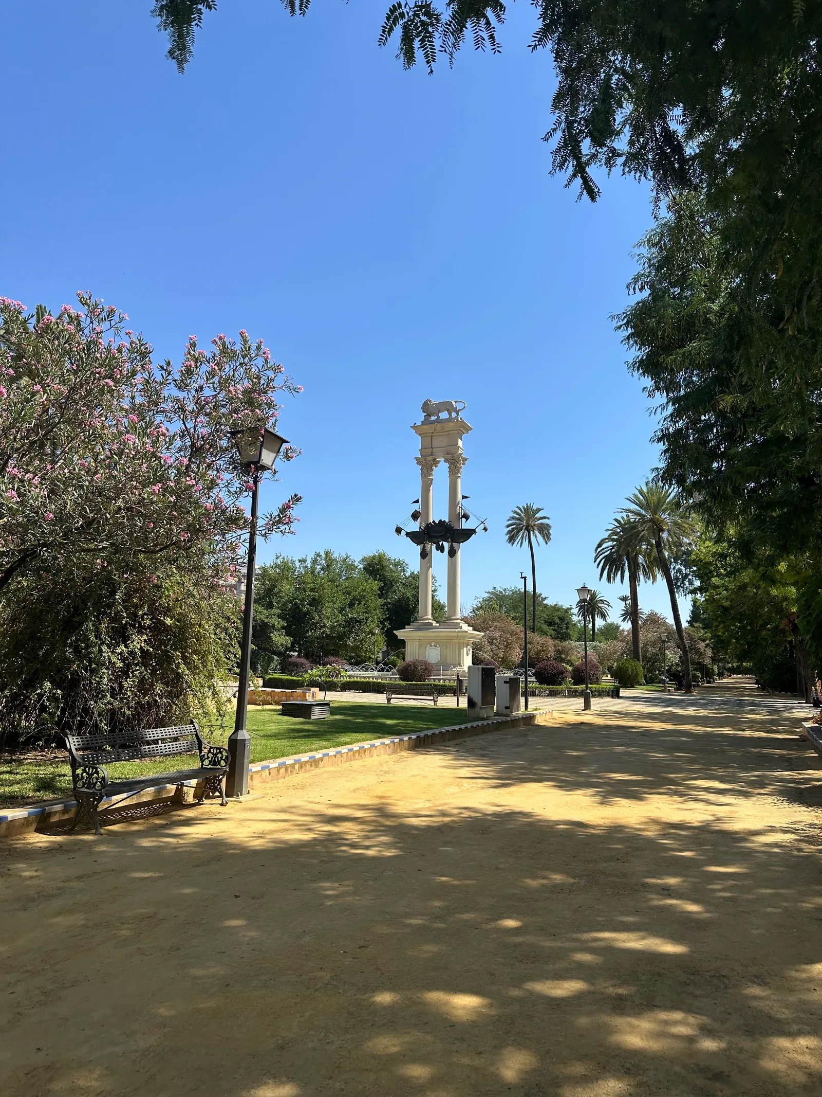 Interior at Murillo Gardens Seville — travel photo