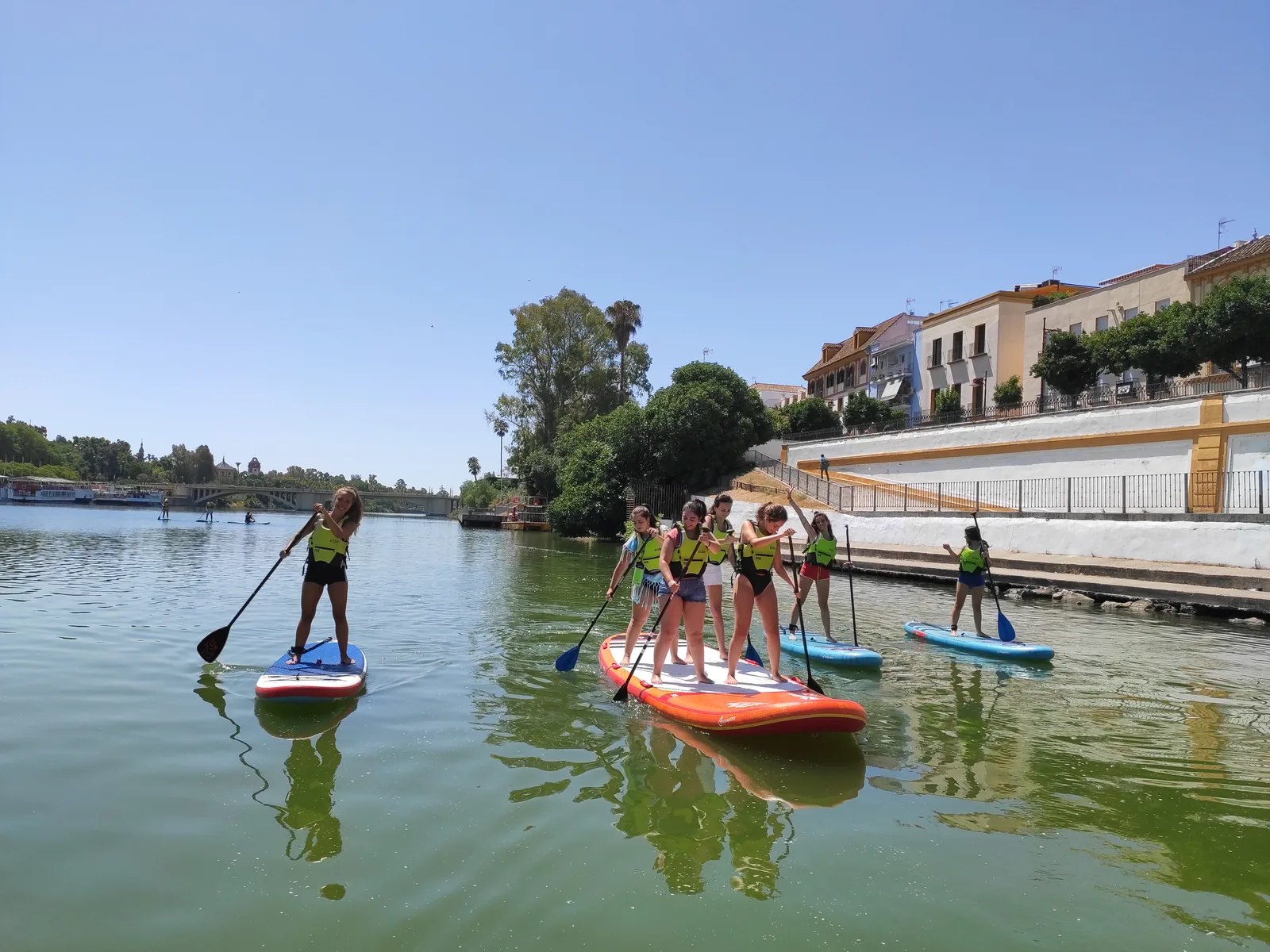 Interior at Paddle Surf Sevilla Seville — travel photo