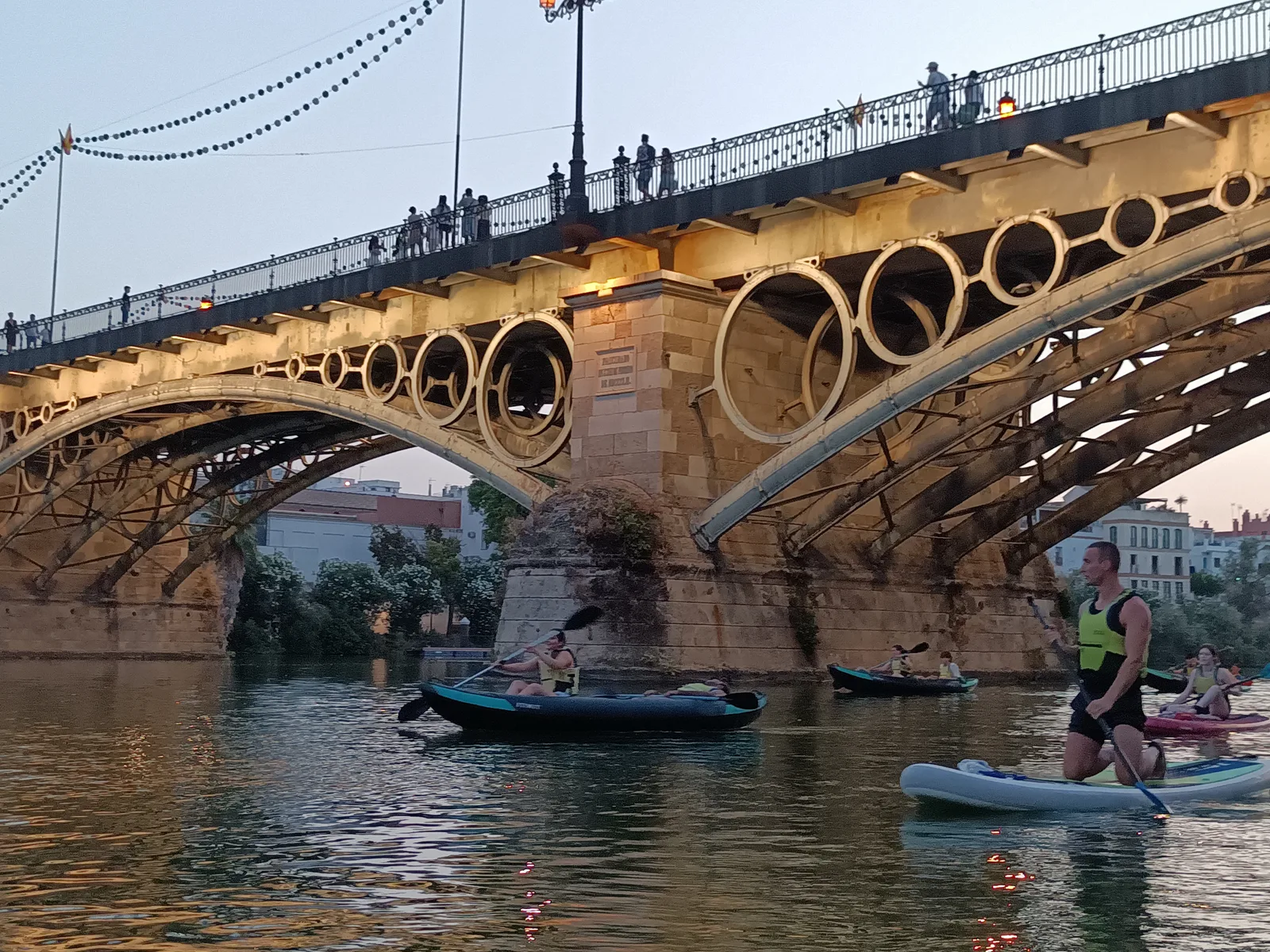Details at Paddle Surf Sevilla Seville — travel photo