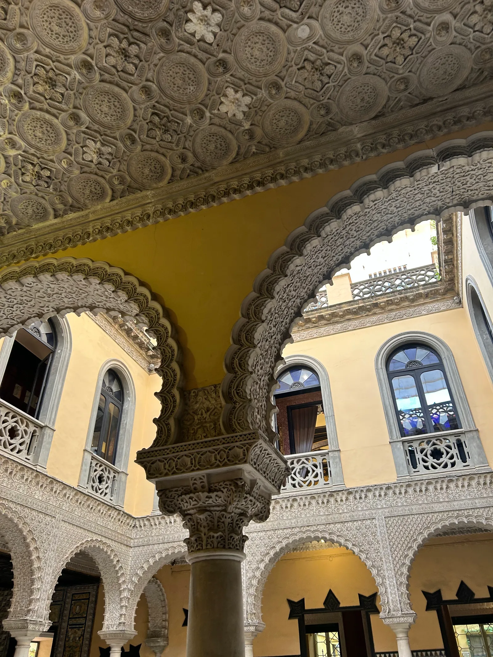 Interior at Palace of the Countess of Lebrija Seville — travel photo