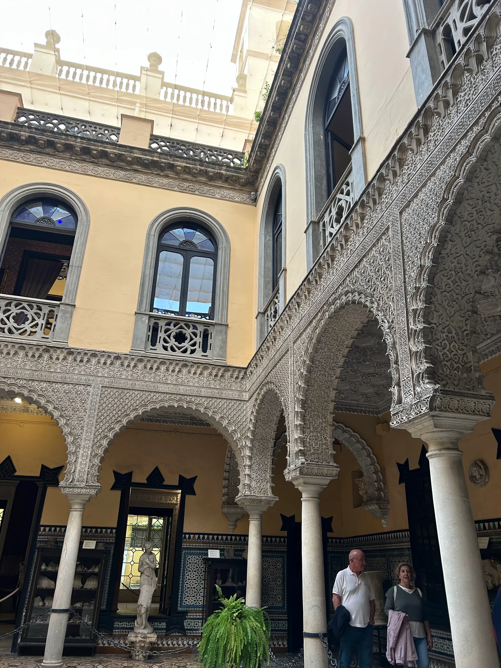 Details at Palace of the Countess of Lebrija Seville — travel photo