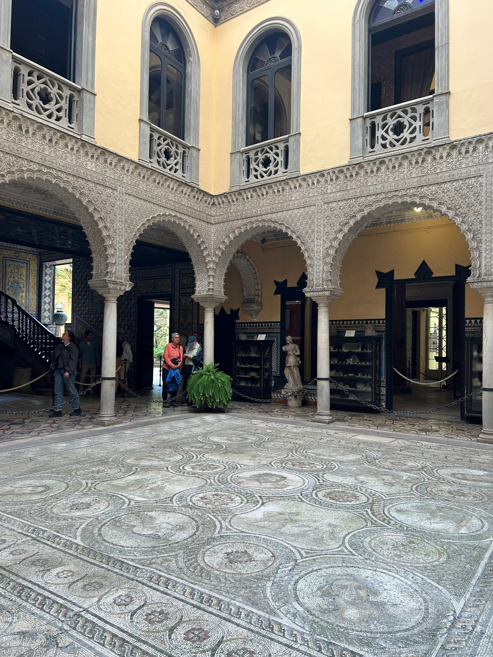 Atmosphere at Palace of the Countess of Lebrija Seville — travel photo
