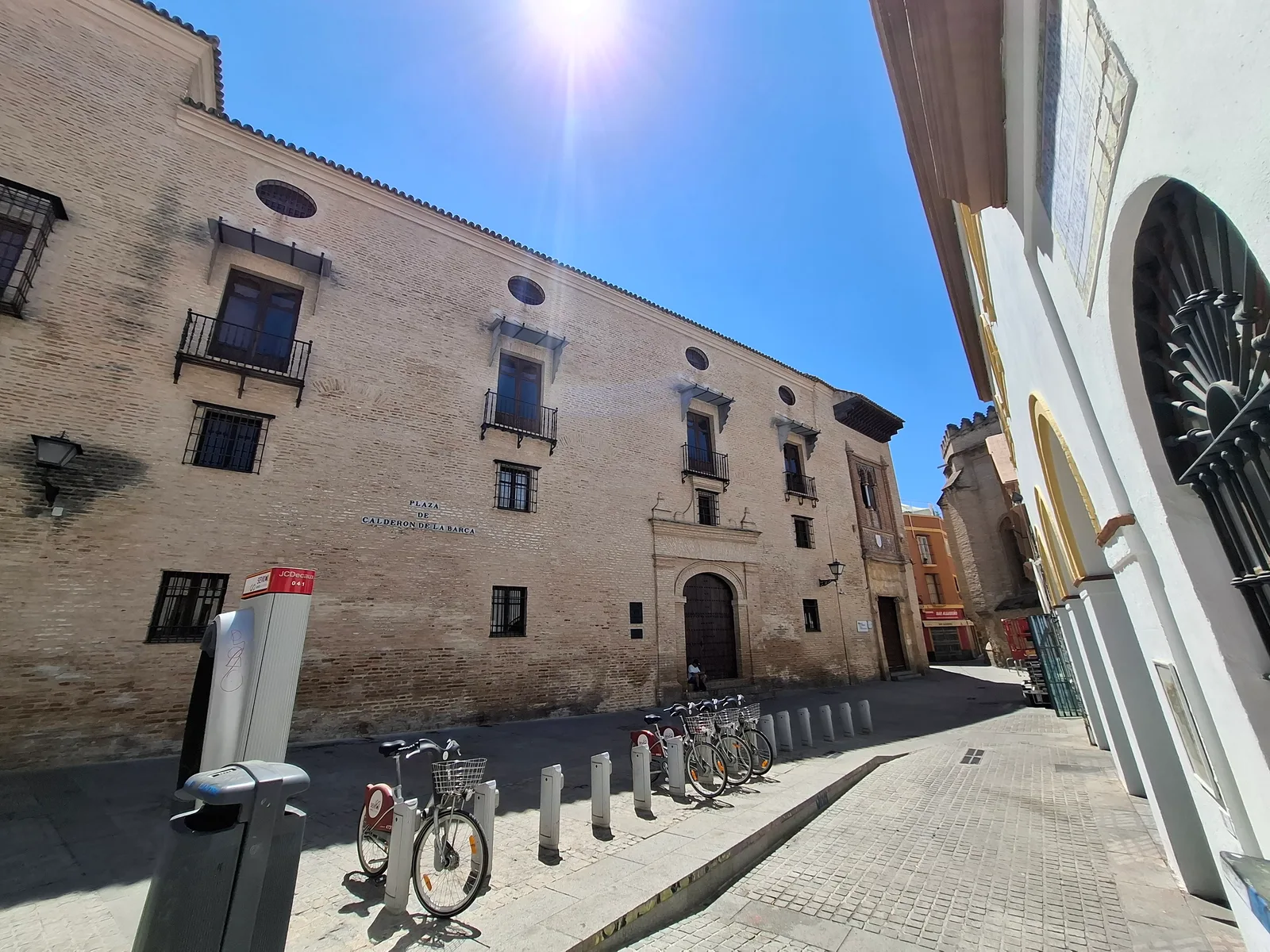 Main view at Palacio Marqueses de la Algaba Seville — travel photo