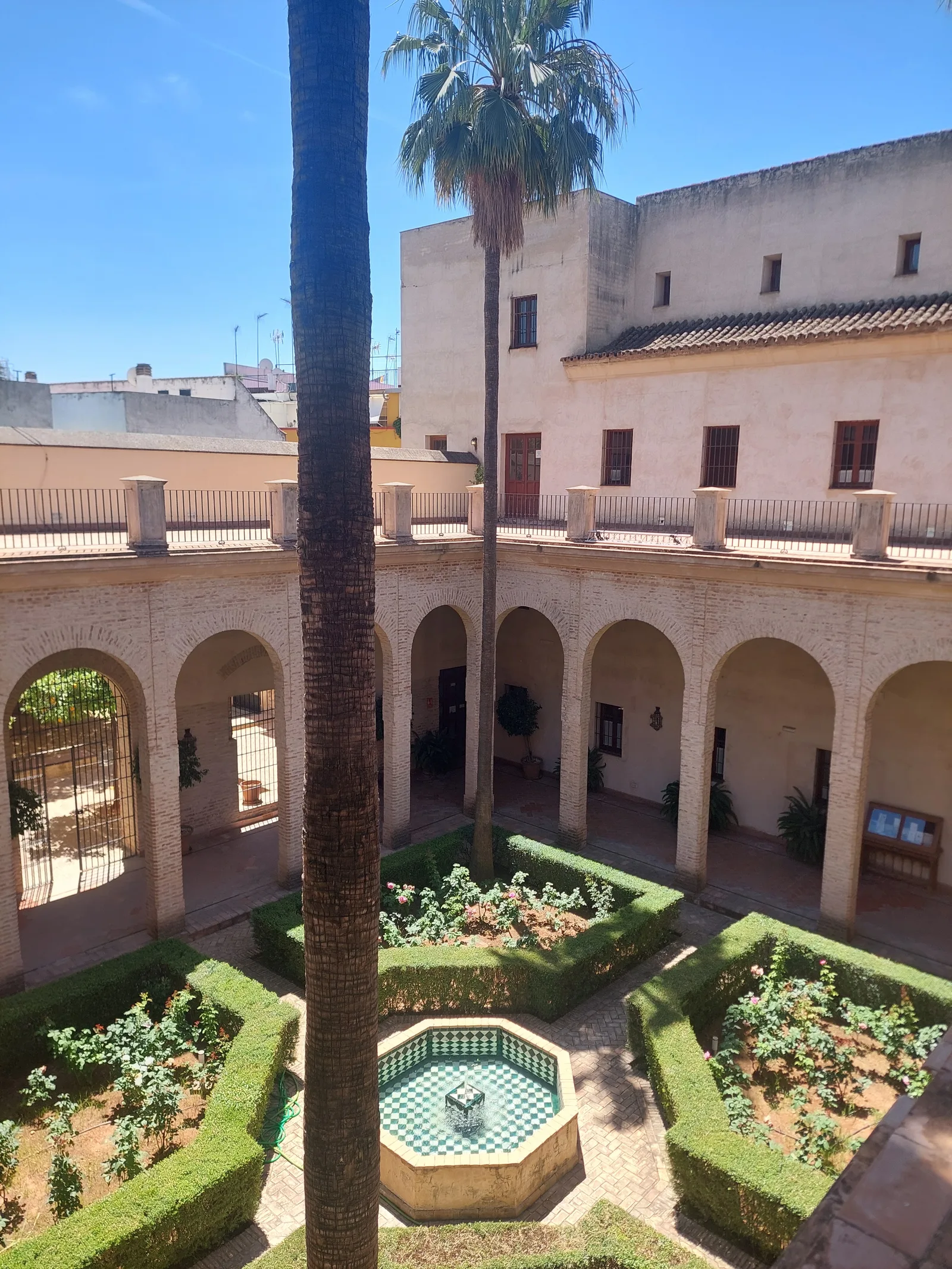 Interior at Palacio Marqueses de la Algaba Seville — travel photo