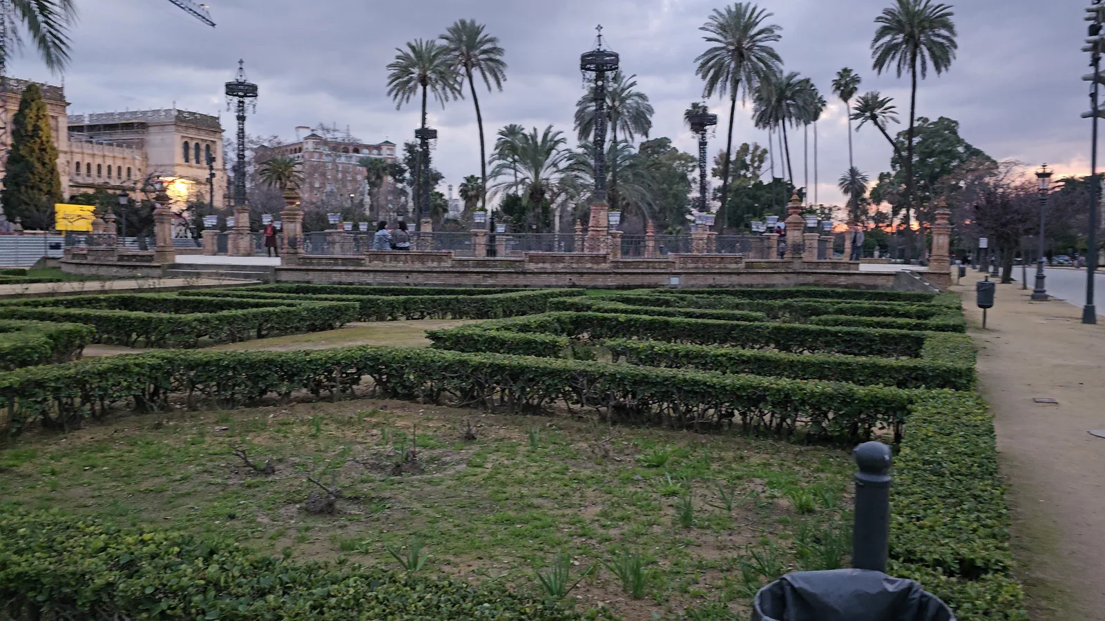 Main view at Parque de las Palomas Seville — travel photo