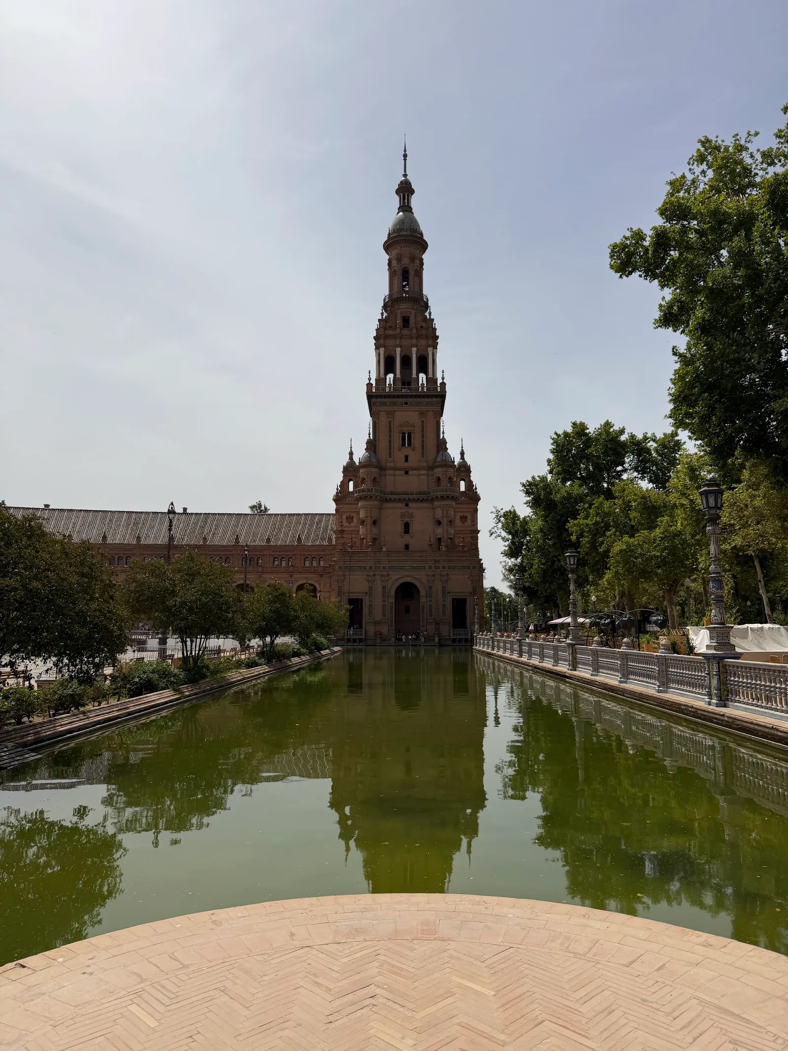 Interior at Plaza de España Seville — travel photo