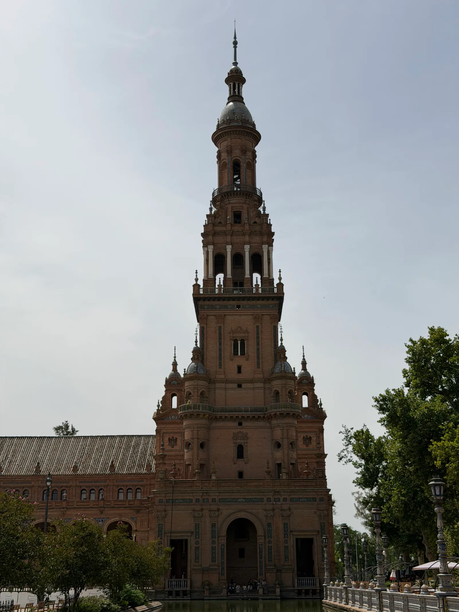 Details at Plaza de España Seville — travel photo