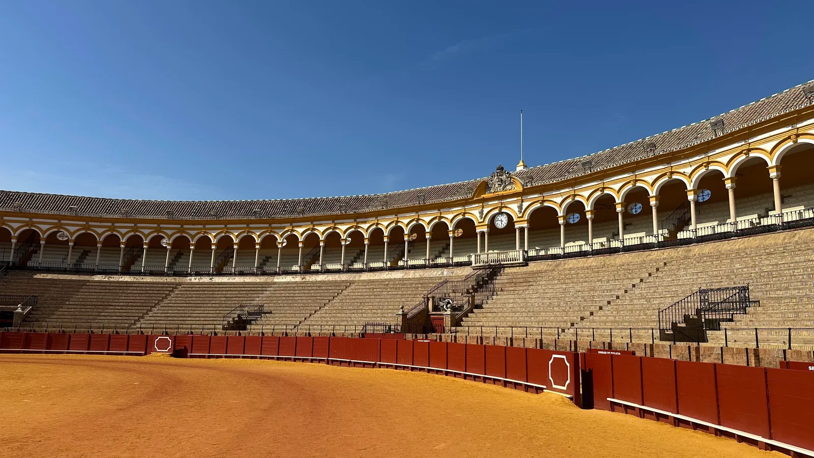 Details at Plaza de Toros de la Real Maestranza de Caballería de Sevilla Seville — travel photo