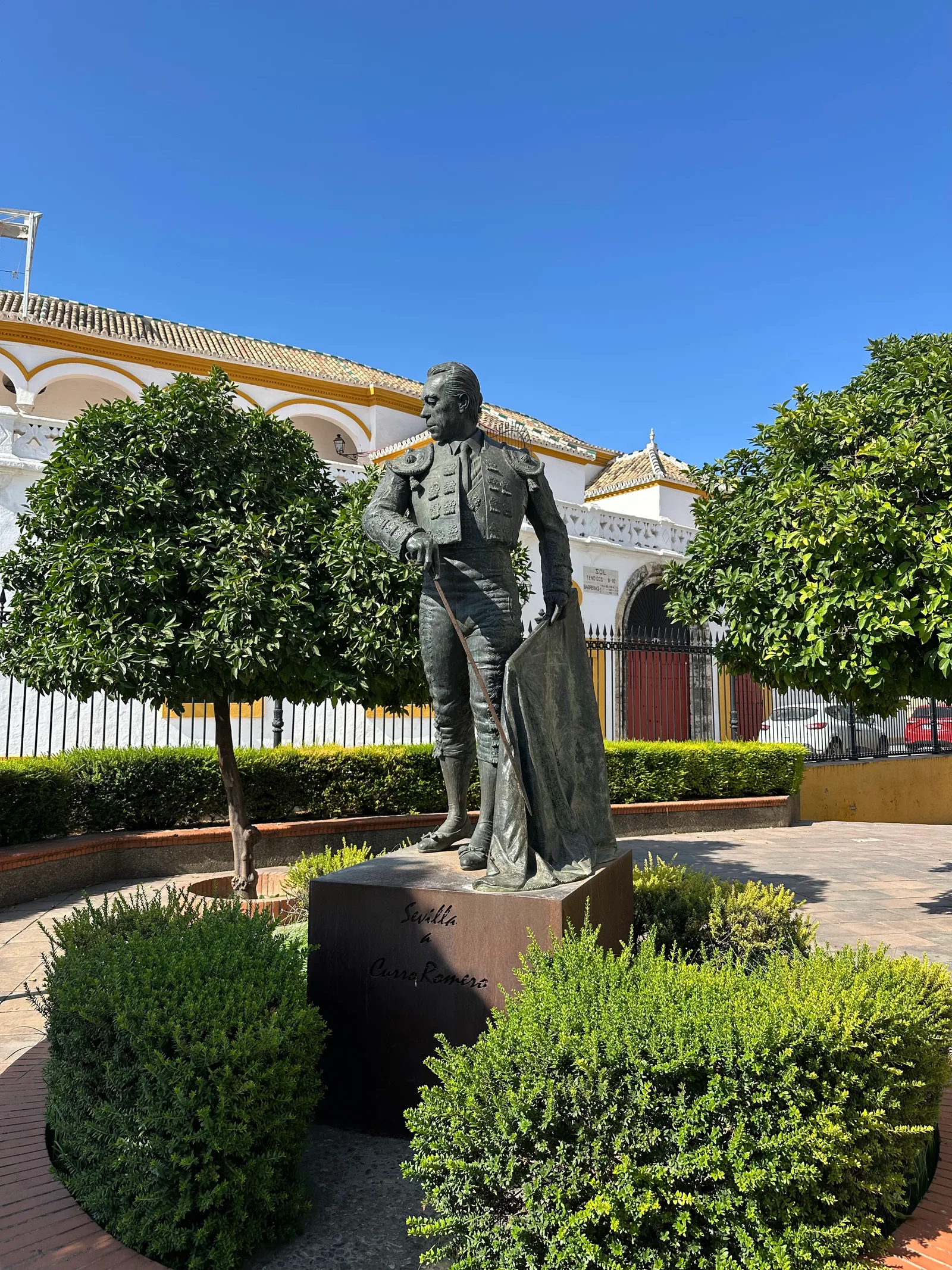Atmosphere at Plaza de Toros de la Real Maestranza de Caballería de Sevilla Seville — travel photo