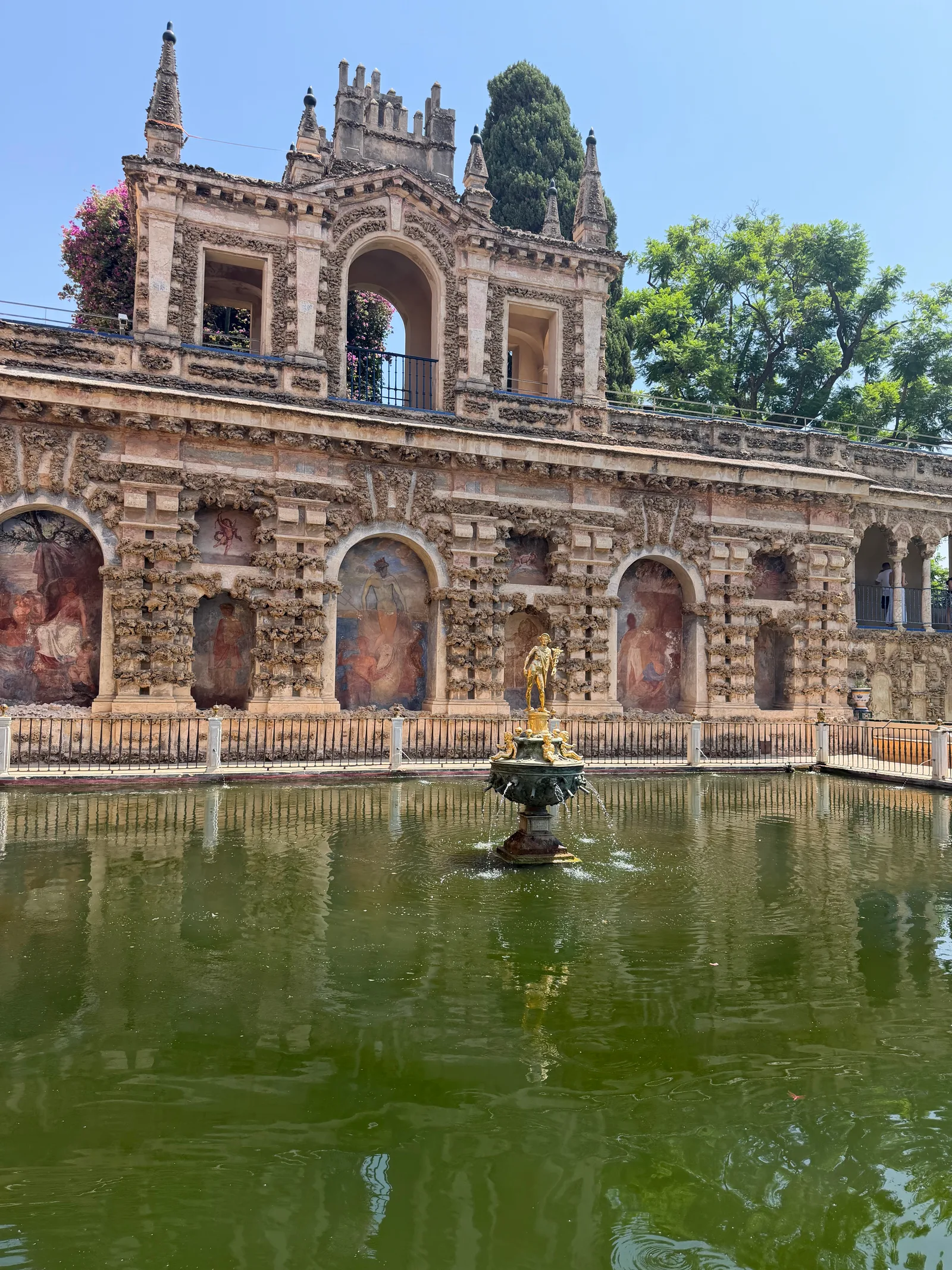 Main view at Royal Alcázar of Seville Seville — travel photo