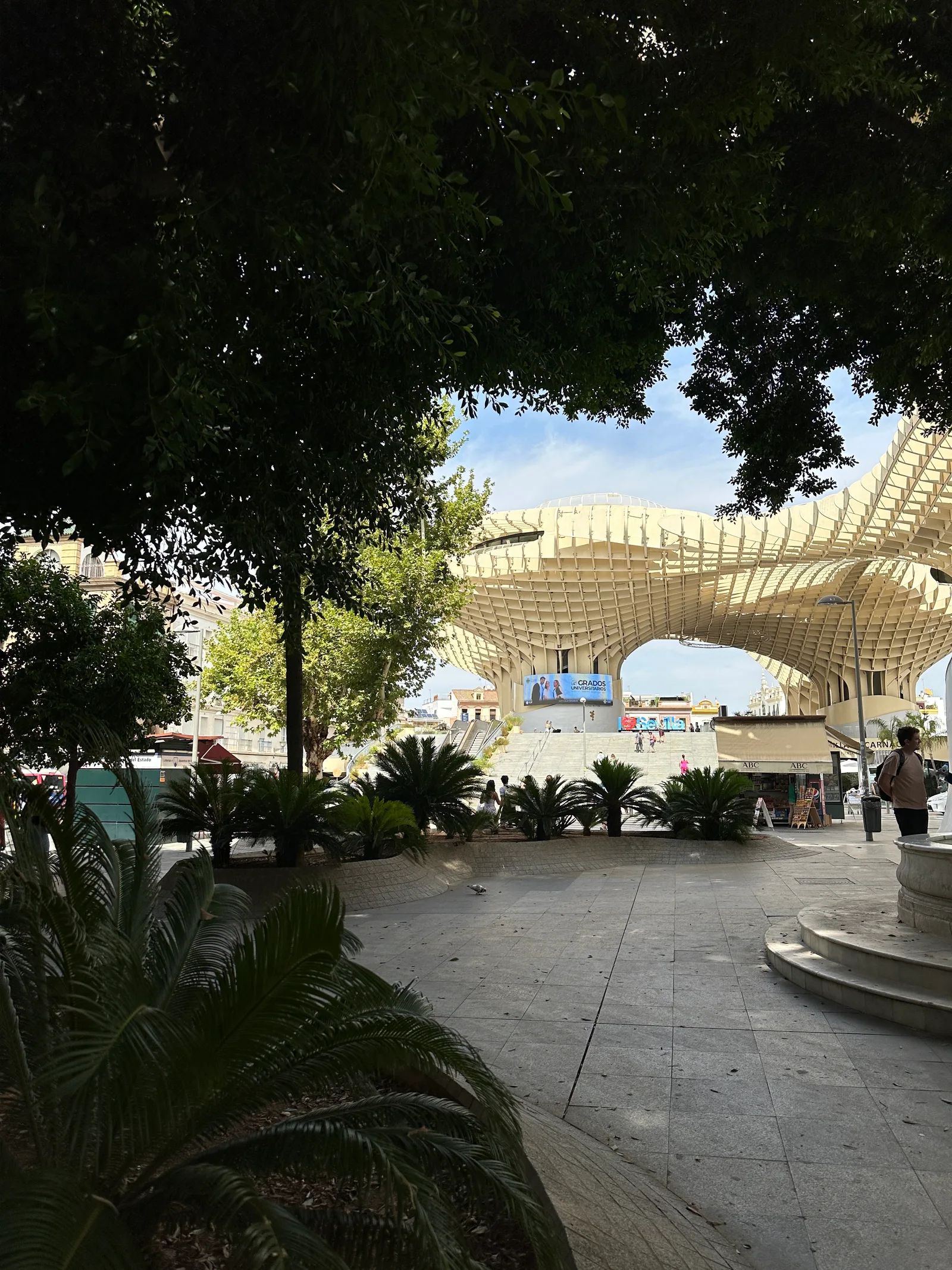 Main view at Setas de Sevilla Seville — travel photo