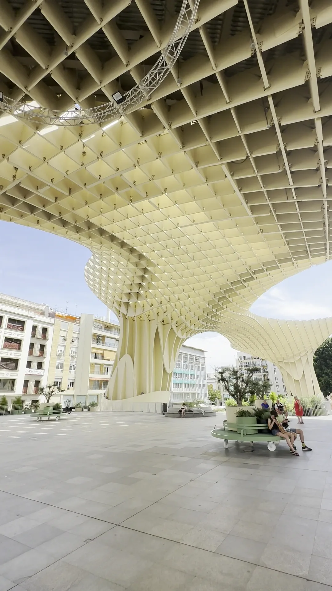 Details at Setas de Sevilla Seville — travel photo