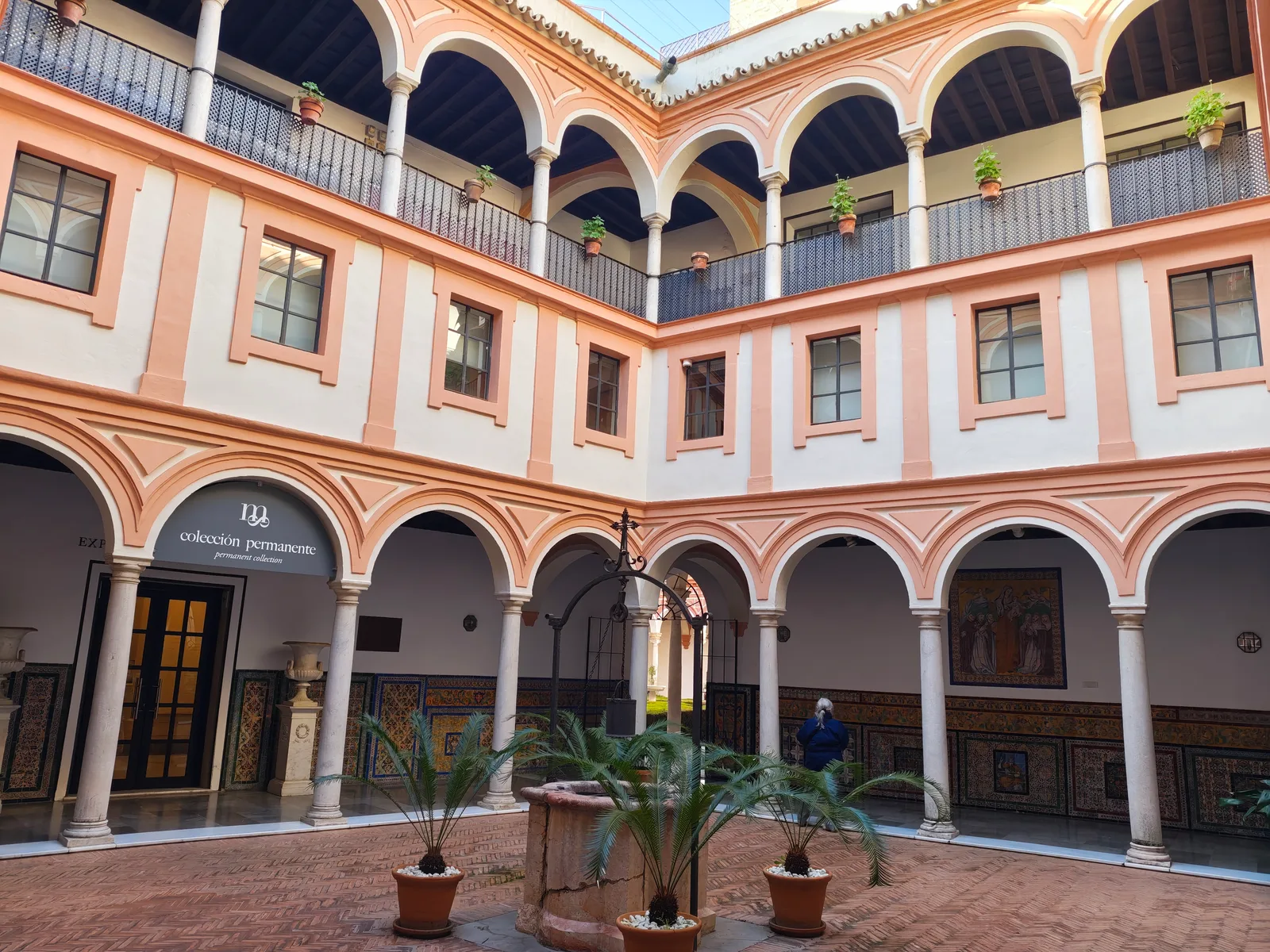 Interior at Seville Museum of Fine Arts Seville — travel photo