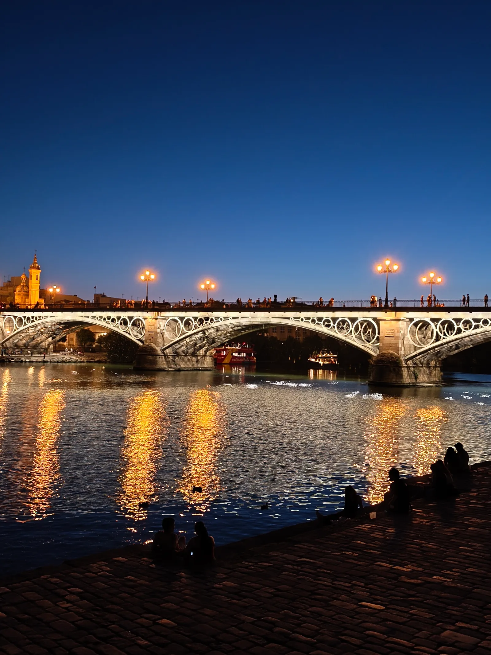 Main view at Triana Bridge Seville — travel photo