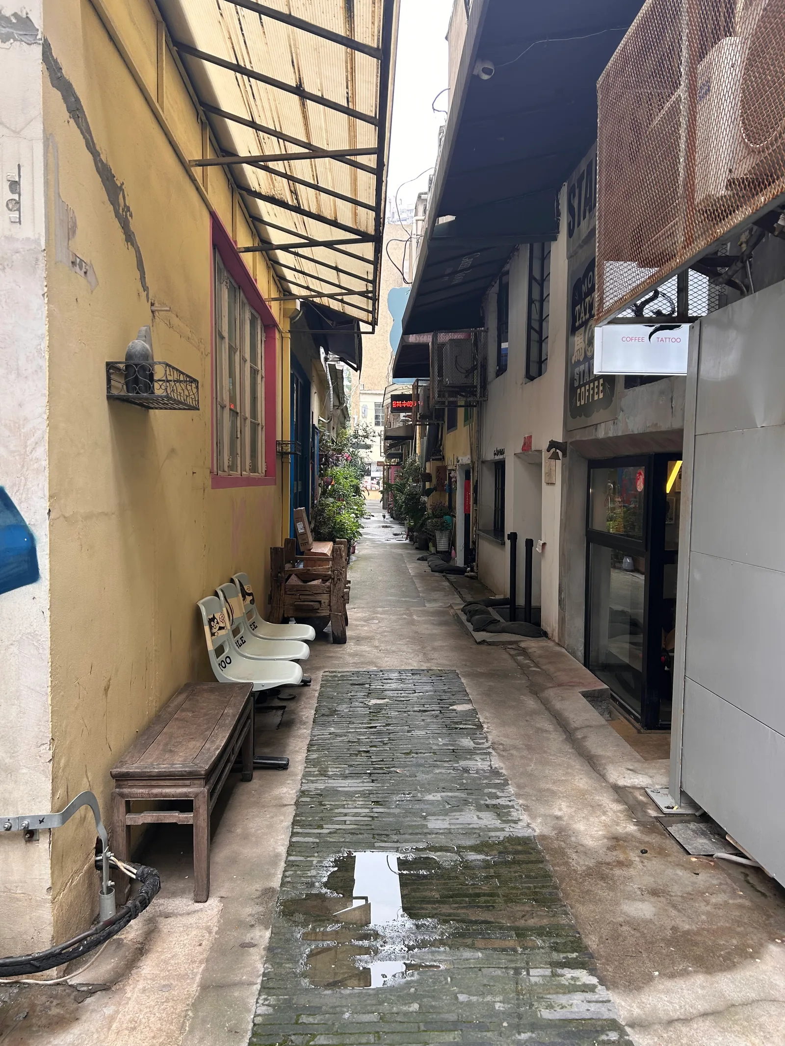 Interior at 50 Moganshan Road Shanghai — travel photo