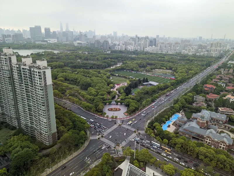 Century Park in Shanghai