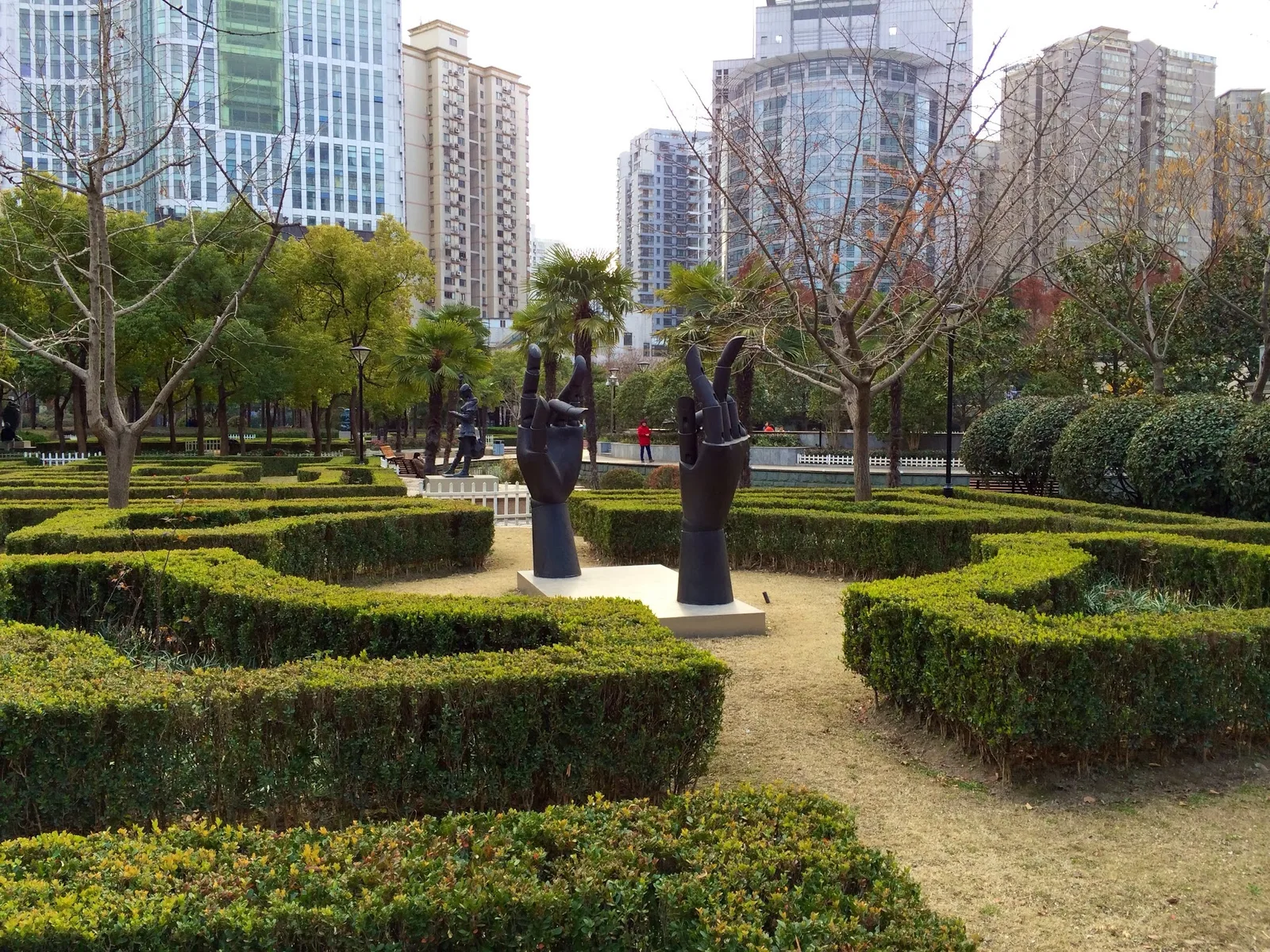 Main view at Changshou Park Shanghai — travel photo