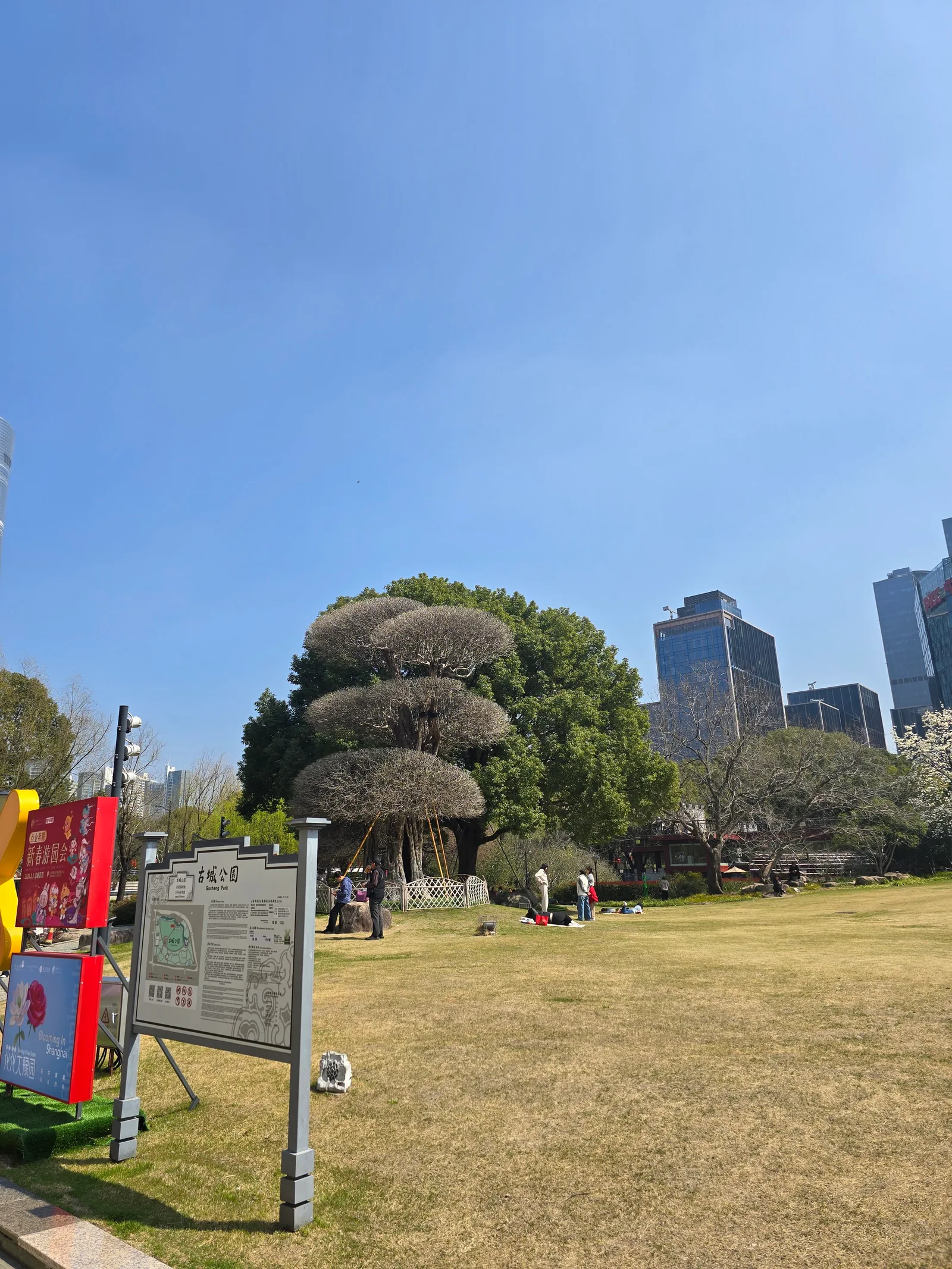 Atmosphere at Huangpu Park Shanghai — travel photo