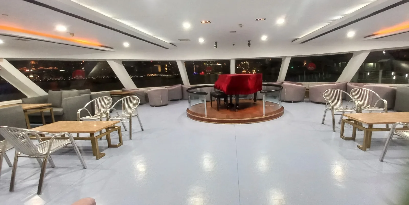 Interior at Huangpu River Cruise Shanghai — travel photo