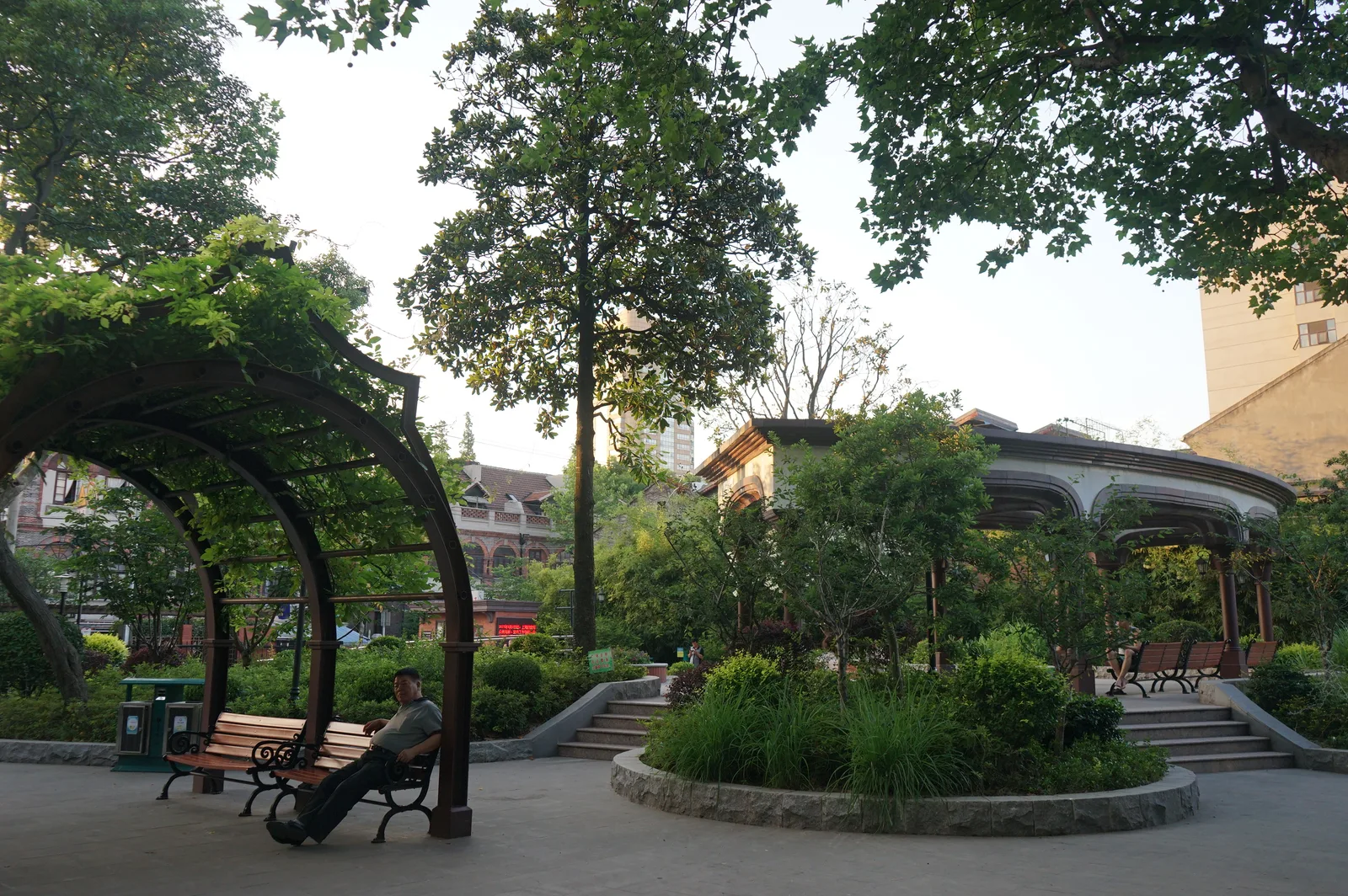 Main view at Huoshan Park （North Gate） Shanghai — travel photo