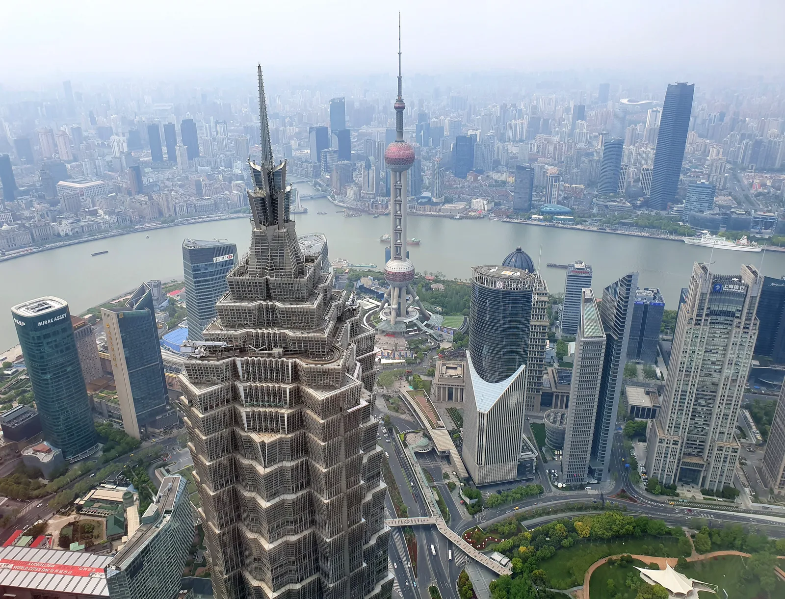 Main view at Jin Mao Tower Shanghai — travel photo