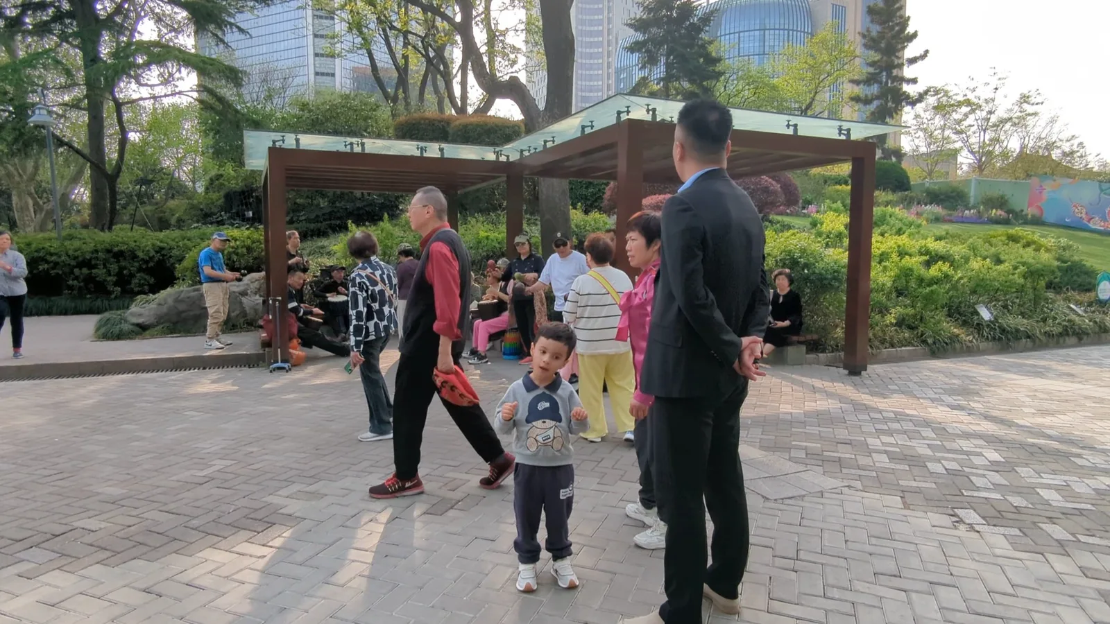 Interior at Jing'an Park Shanghai — travel photo