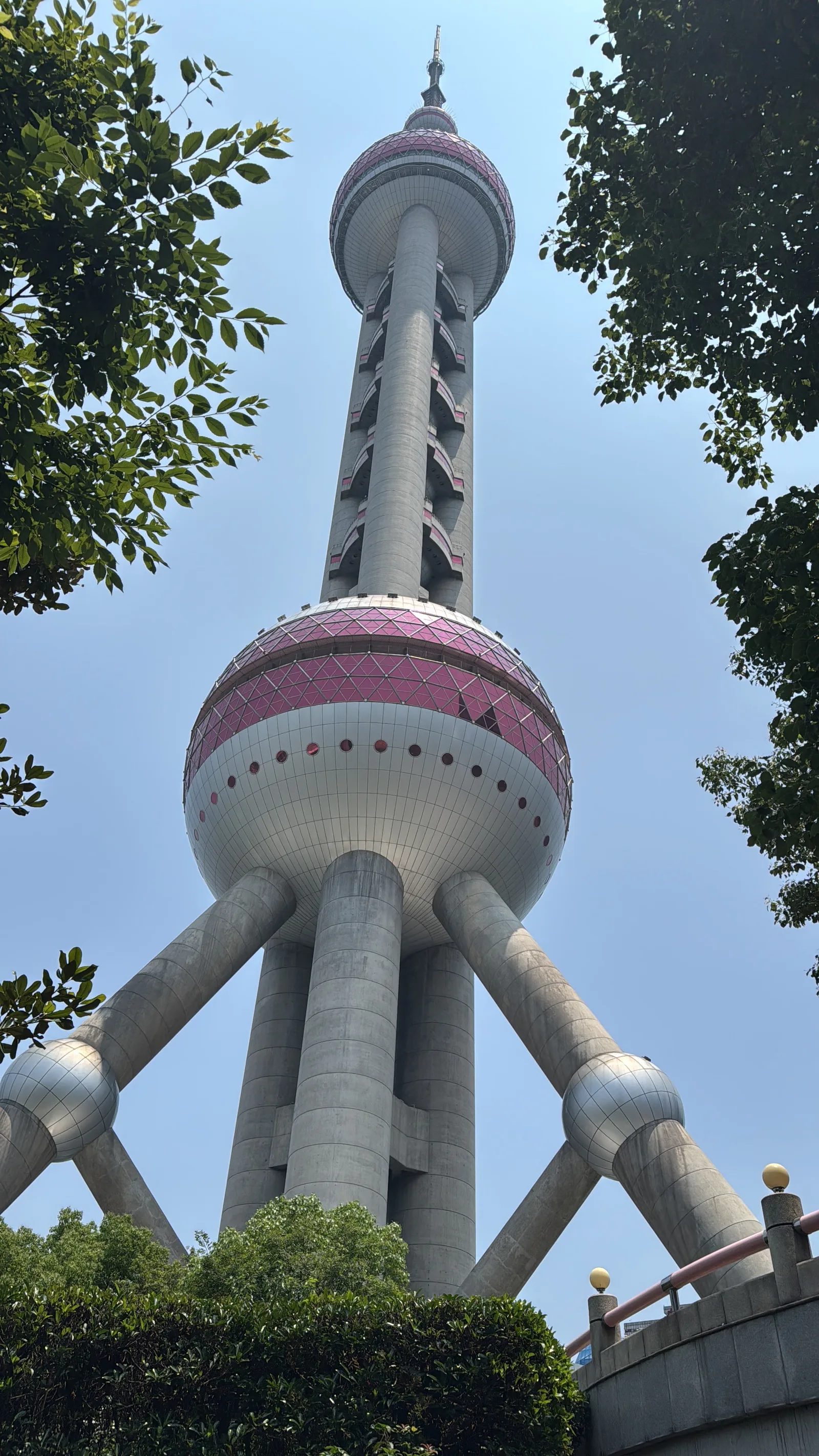 Atmosphere at Oriental Pearl TV Tower Shanghai — travel photo