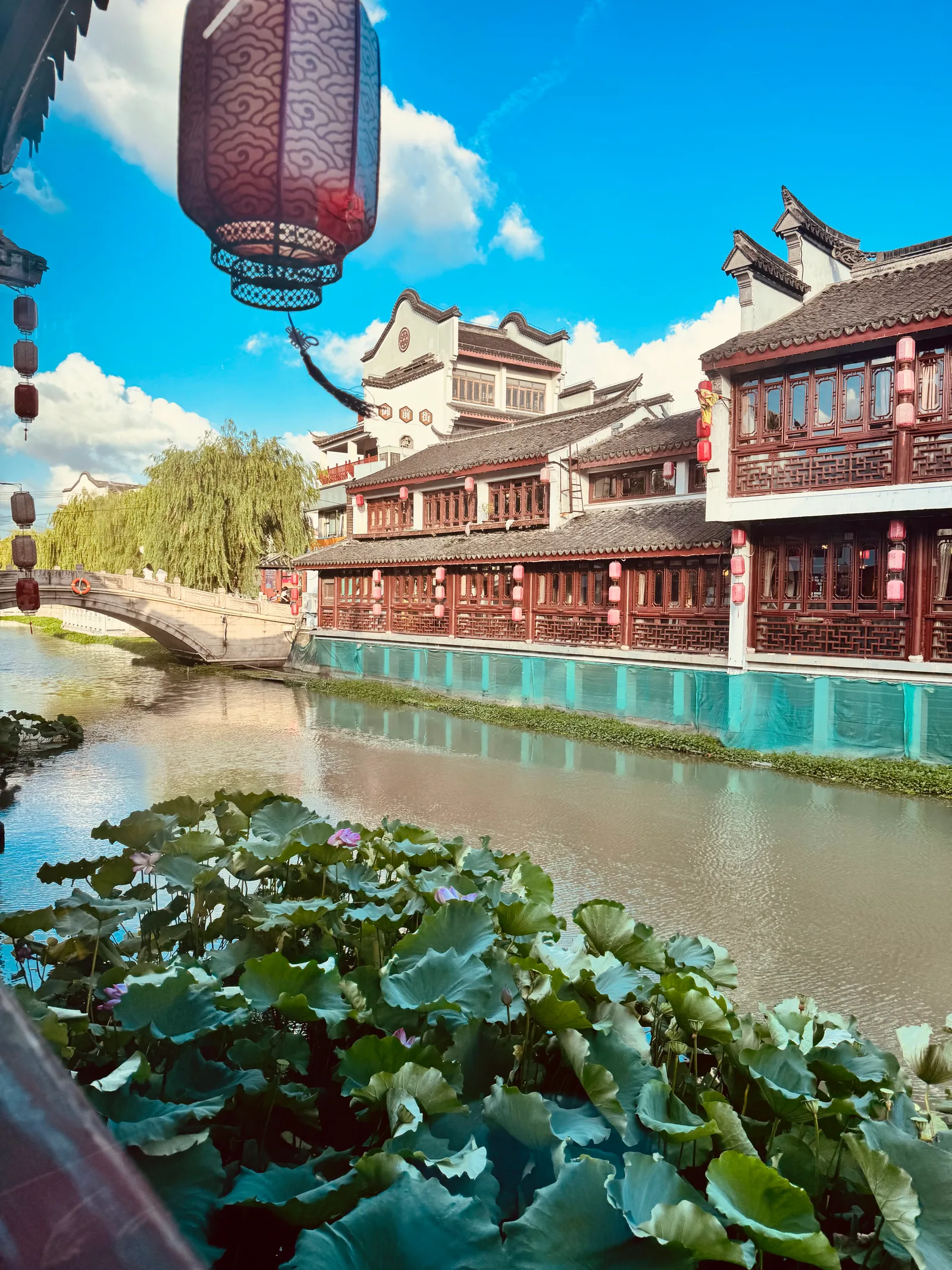 Interior at Qibao Ancient Town Shanghai — travel photo