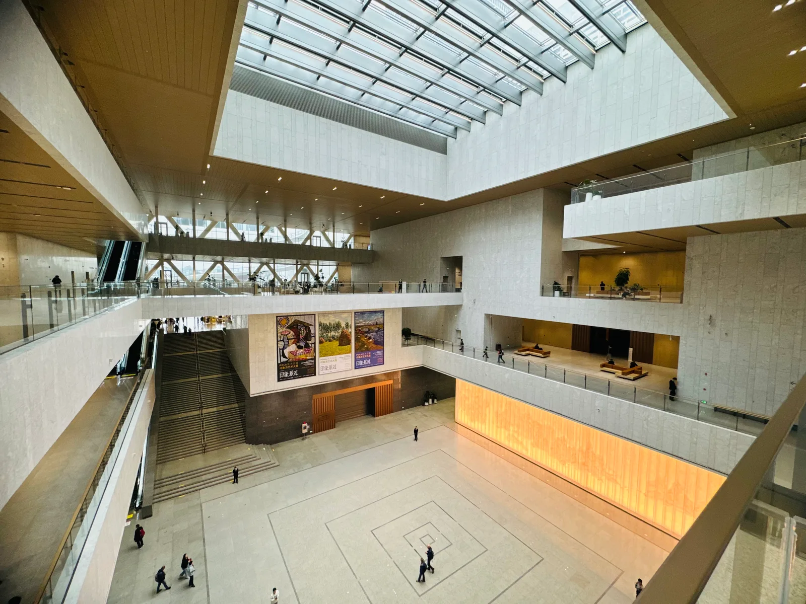 Main view at Shanghai Museum East Campus Shanghai — travel photo