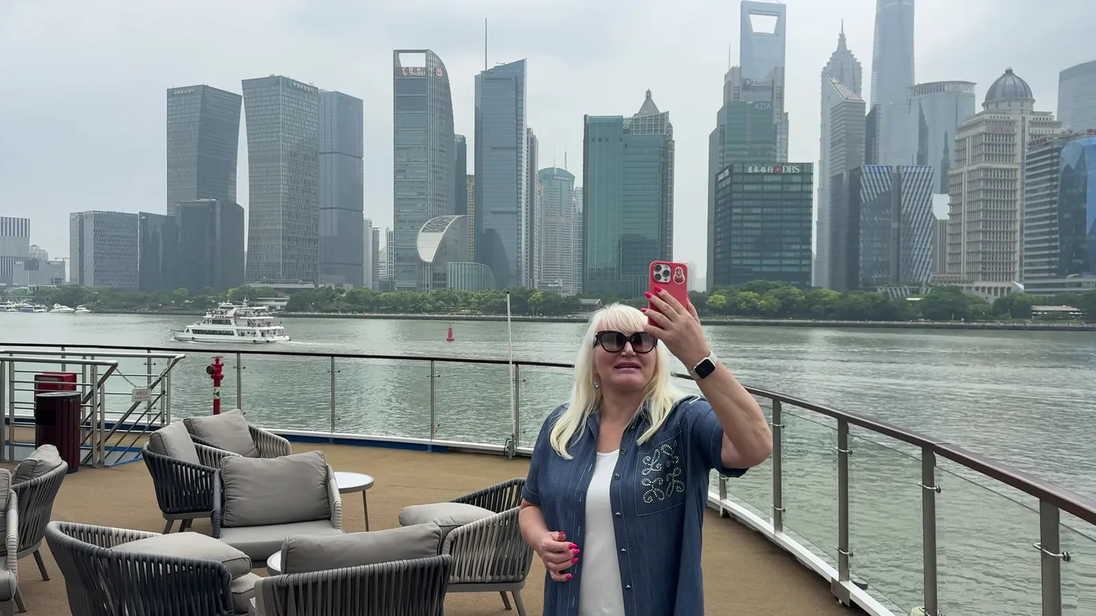Atmosphere at Shanghai Port International Cruise Terminal Shanghai — travel photo