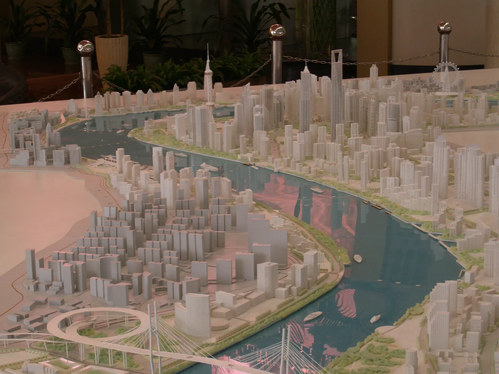 Interior at Shanghai Urban Planning Exhibition Center Shanghai — travel photo