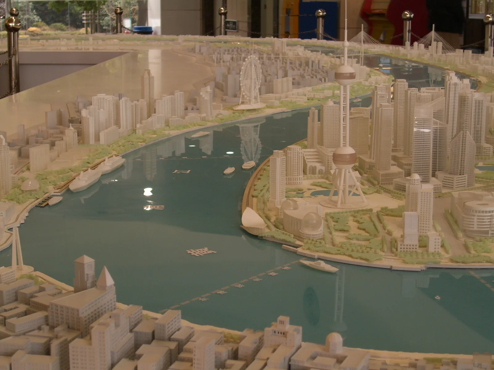Atmosphere at Shanghai Urban Planning Exhibition Center Shanghai — travel photo