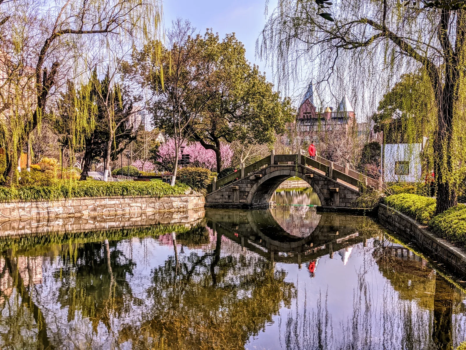 Main view at Zhabei Park Shanghai — travel photo
