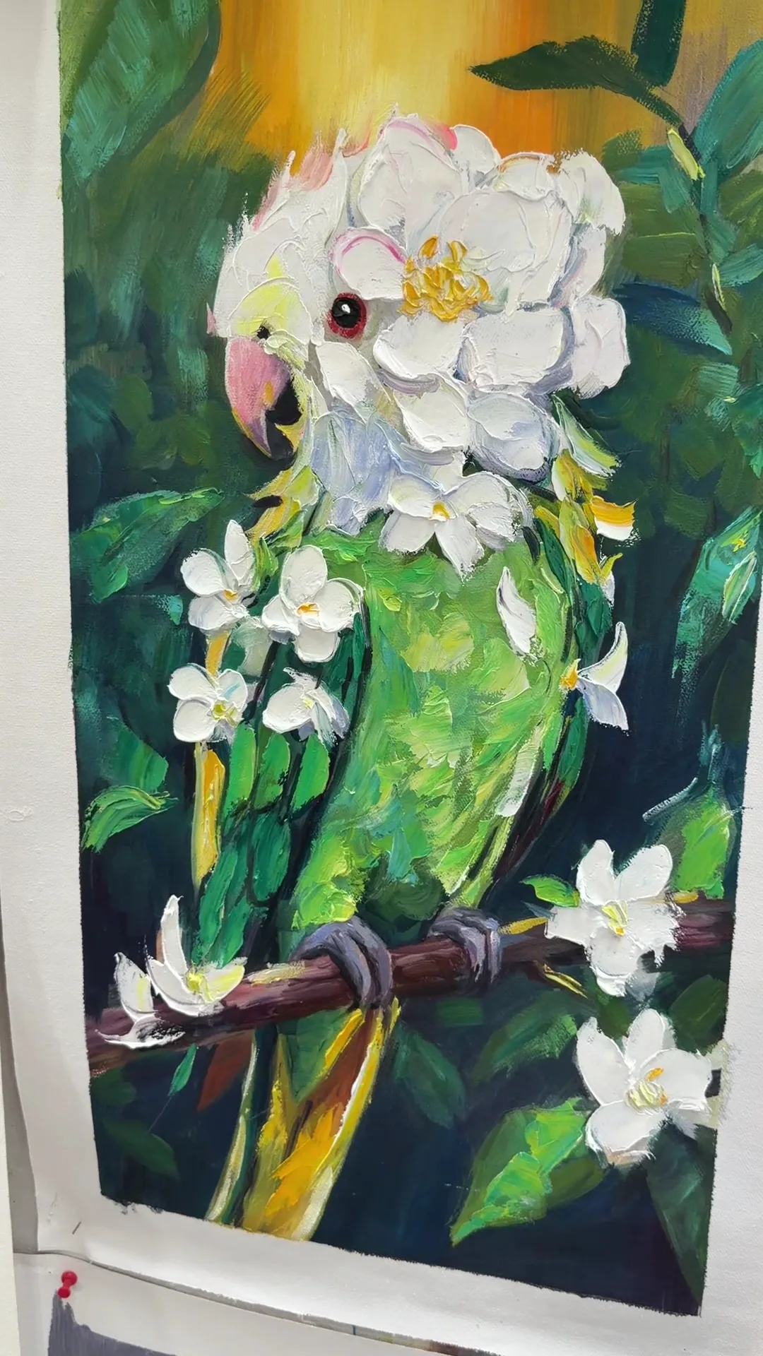 Interior at Dafen Oil Painting Village Shenzhen — travel photo
