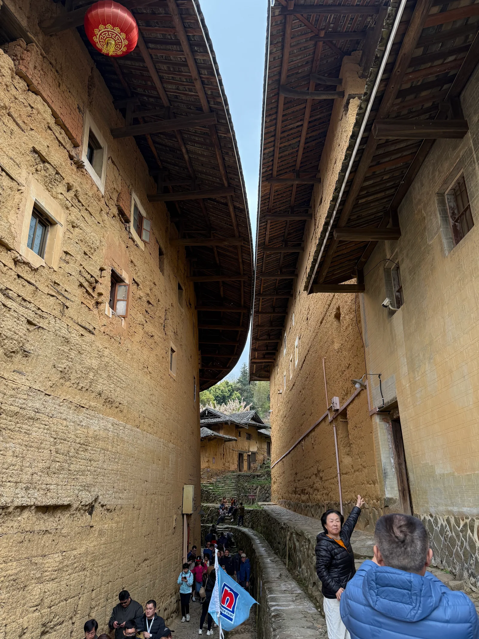 Interior at Hakka Earth Building Shenzhen — travel photo