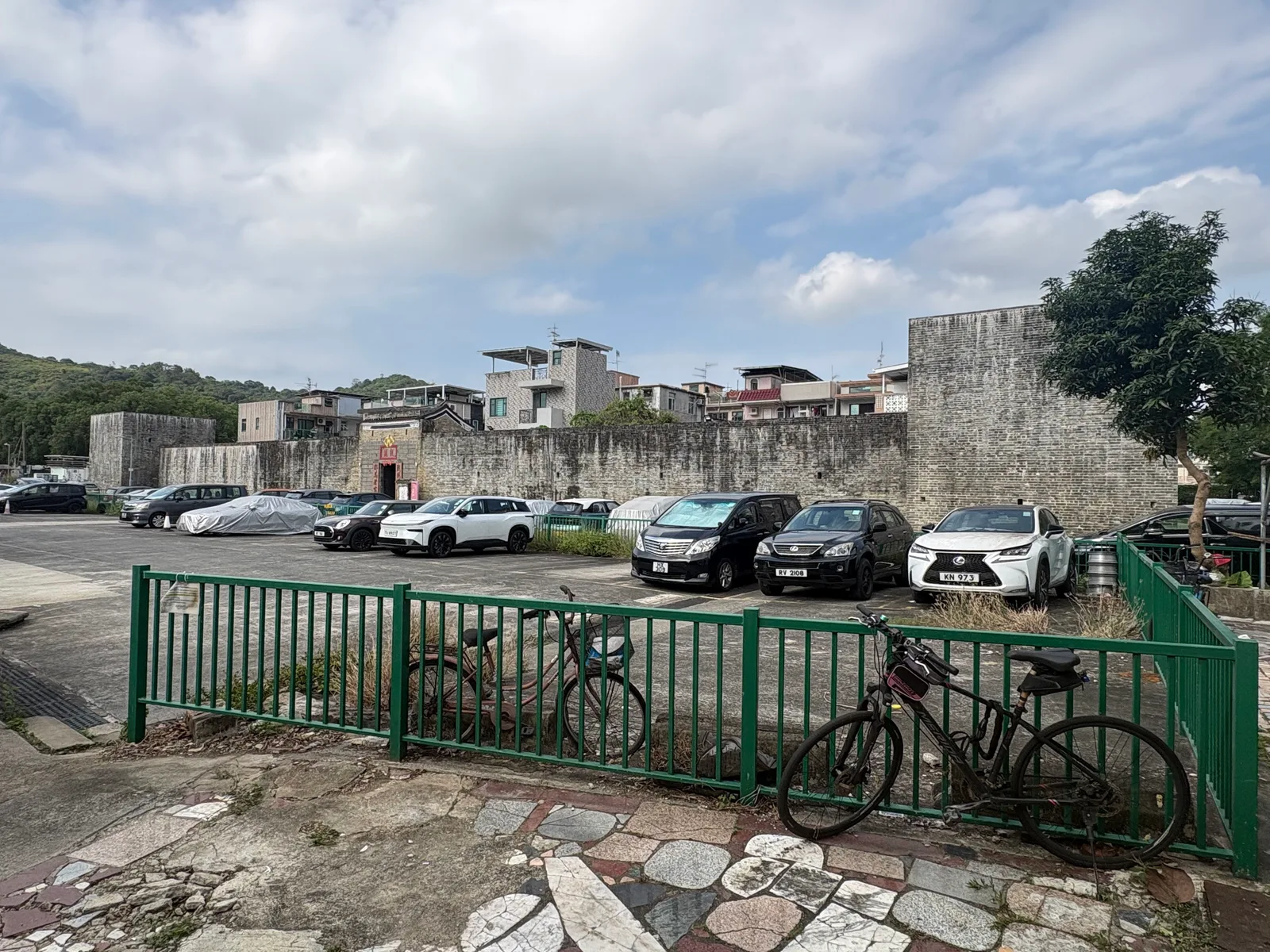 Main view at Kun Lung Wai Walled Village Shenzhen — travel photo