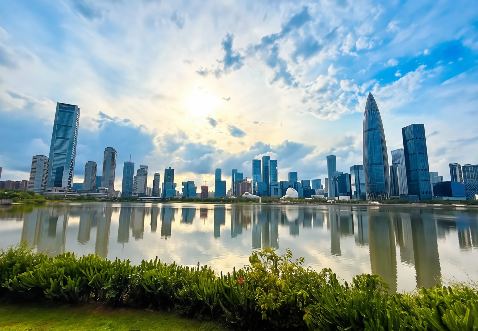 Main view at 深圳人才公園 Shenzhen — travel photo