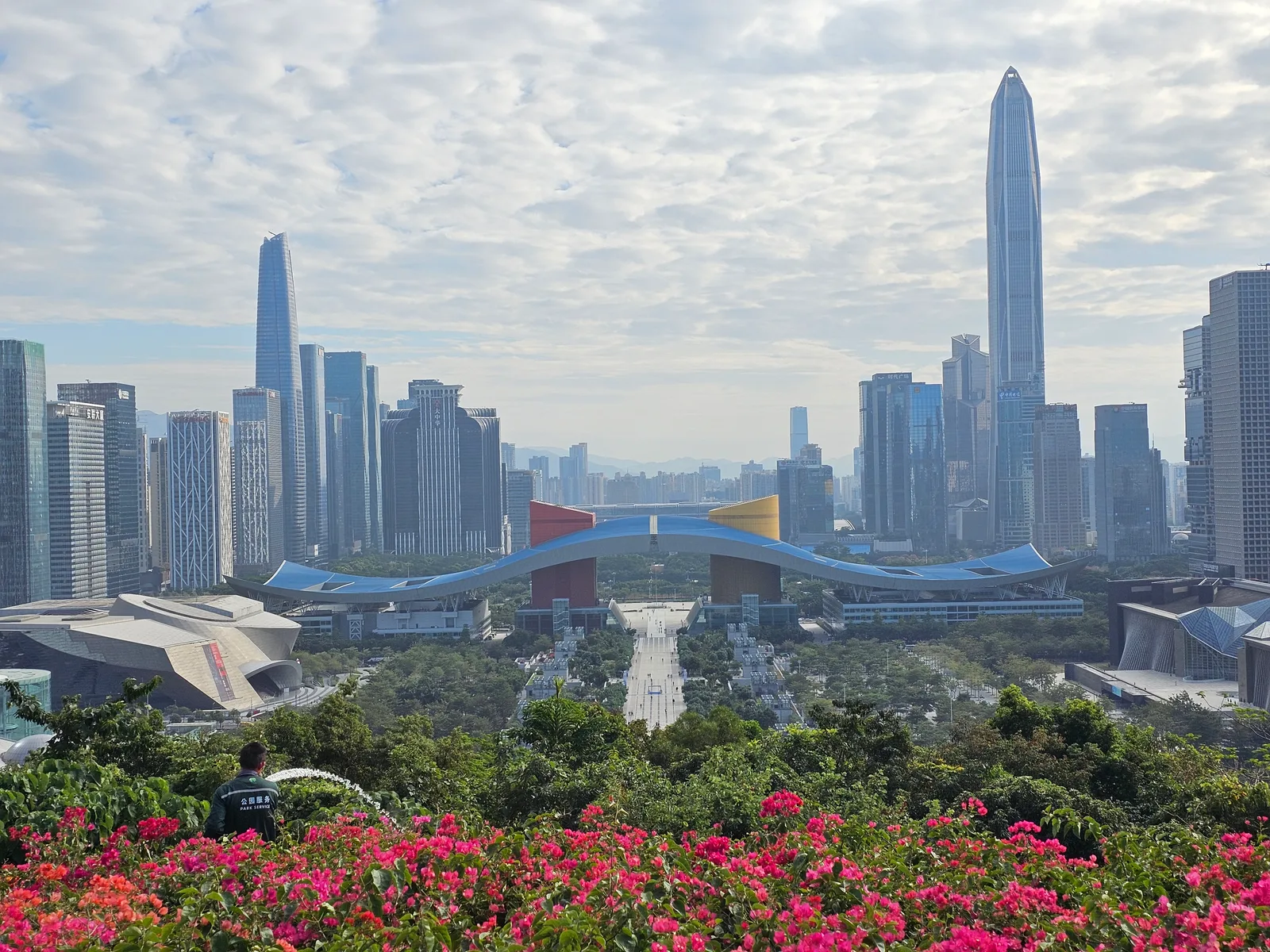 Main view at 深圳市莲花山公园 Shenzhen — travel photo