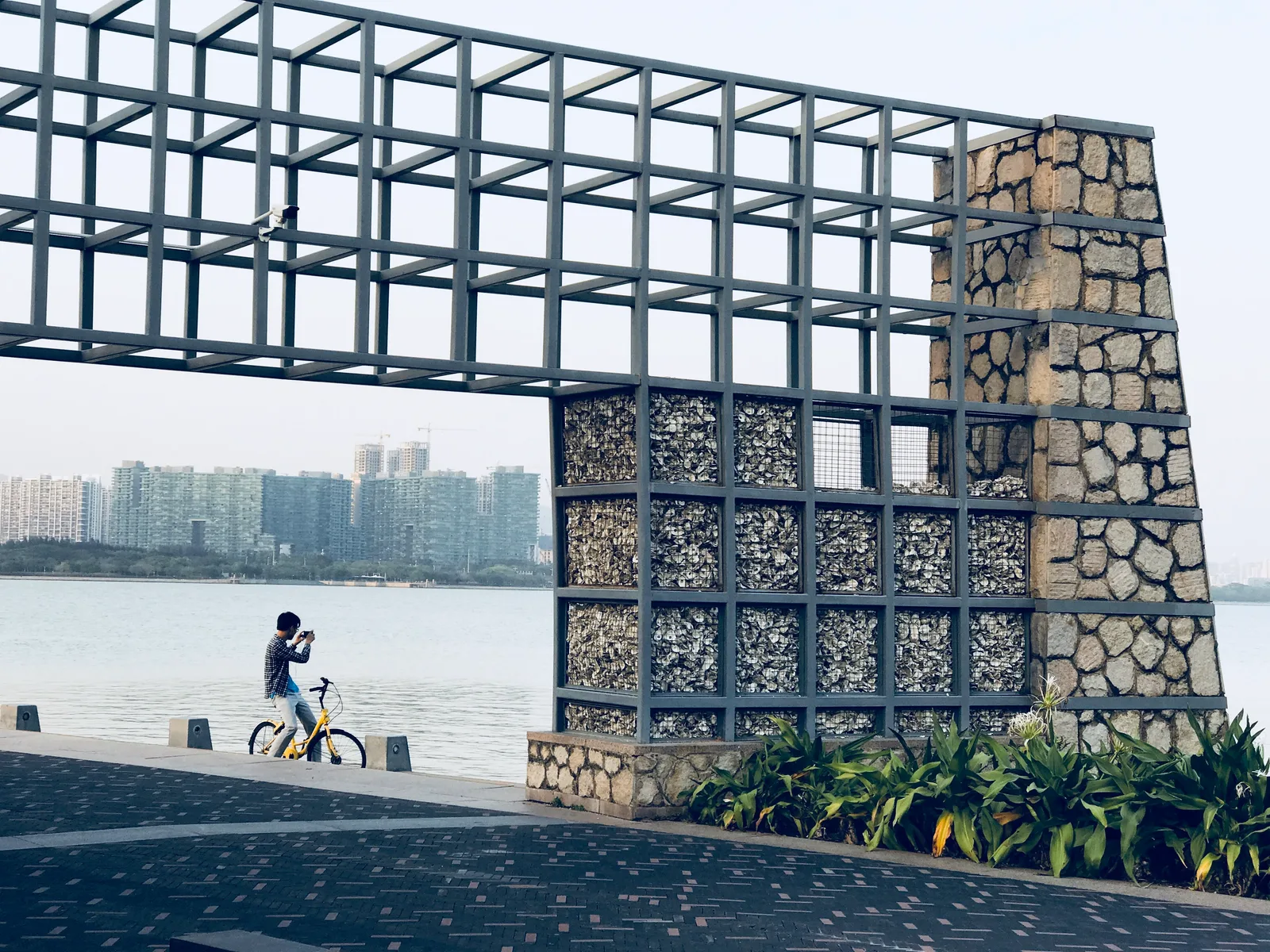Interior at Shenzhen Bay Park North Bay Harbor （Northeast Gate） Shenzhen — travel photo