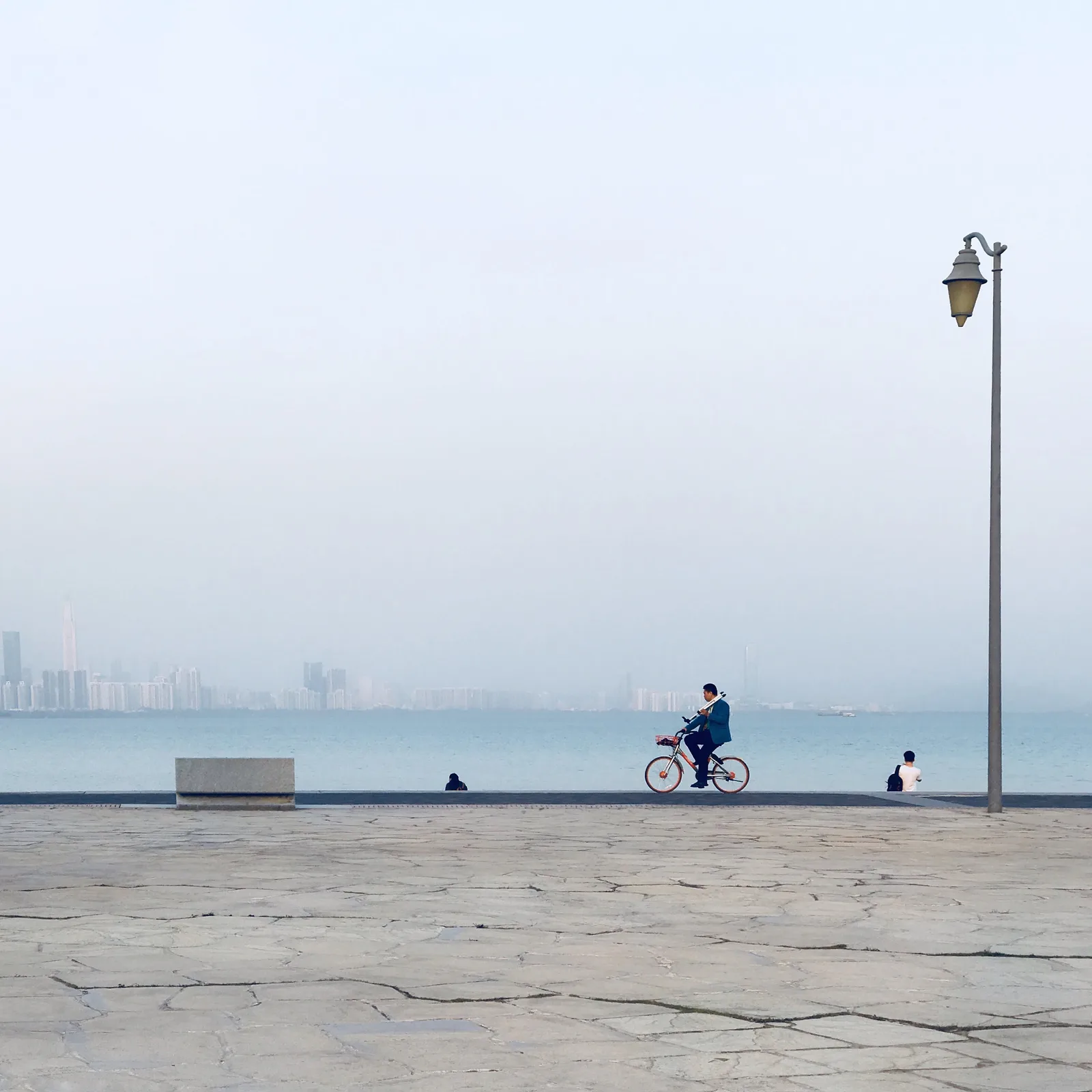 Details at Shenzhen Bay Park North Bay Harbor （Northeast Gate） Shenzhen — travel photo