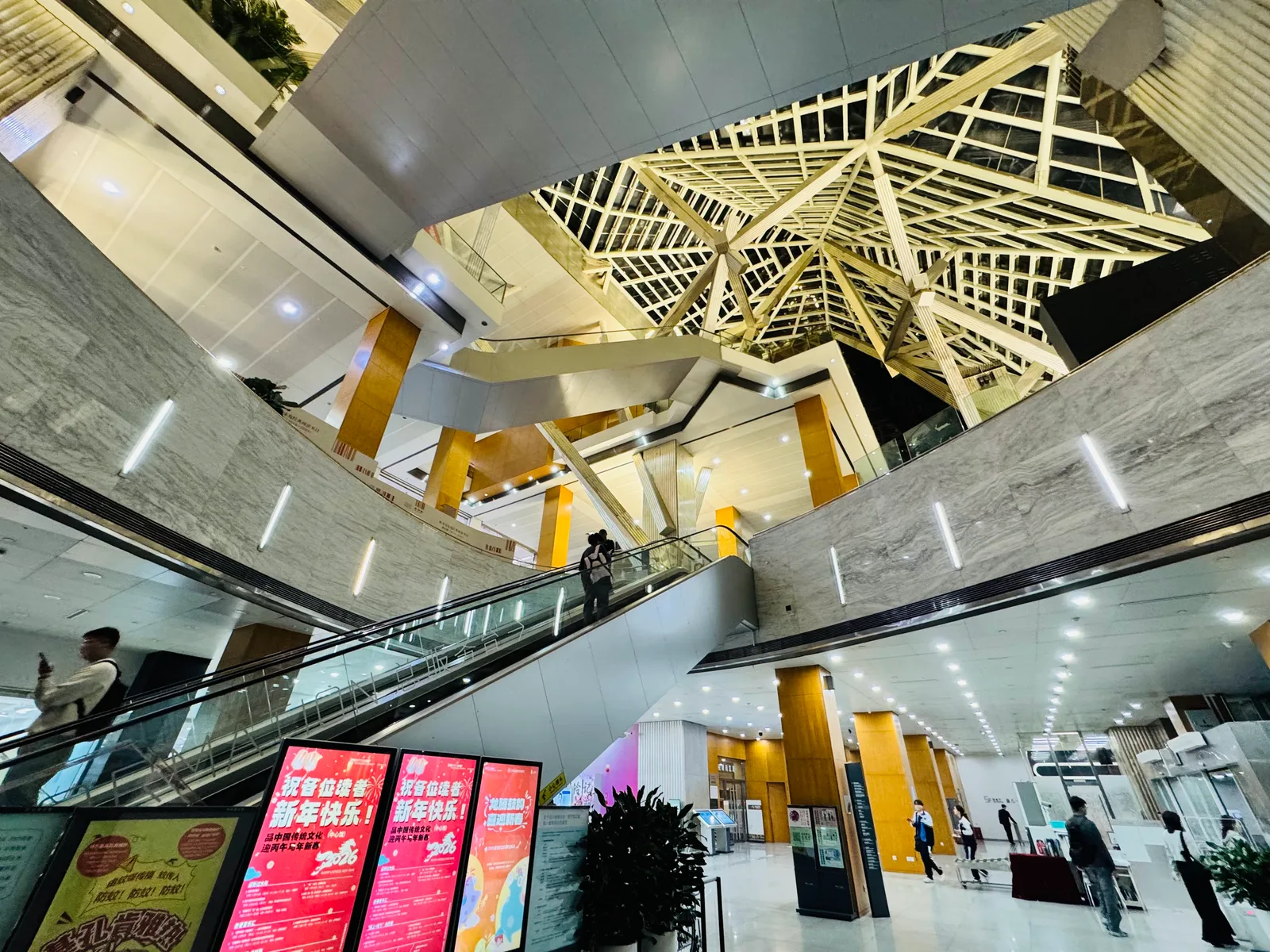 Details at Shenzhen Cultural Center Shenzhen — travel photo