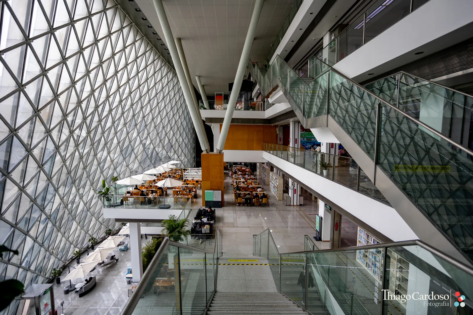 Main view at Shenzhen Library Shenzhen — travel photo